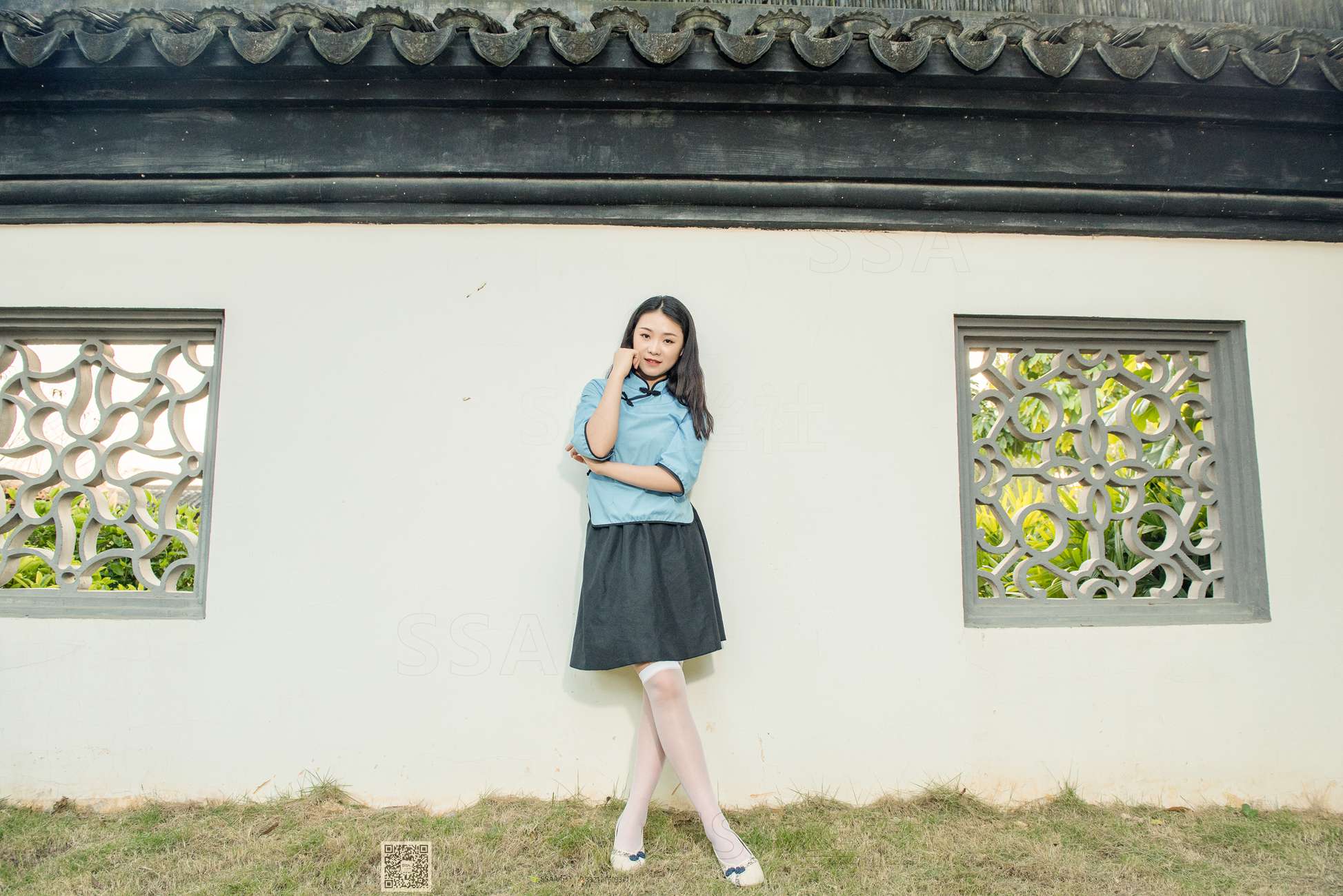 图片[105]-[SSA丝社]超清写真 NO.050 云云 民国学姐[108P] – 速更版-美库