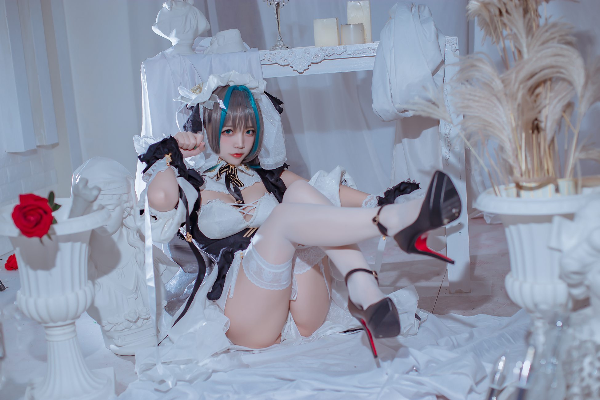 图片[25]-二佐Nisa  – 碧蓝柴郡[30P] – 速更版-美库