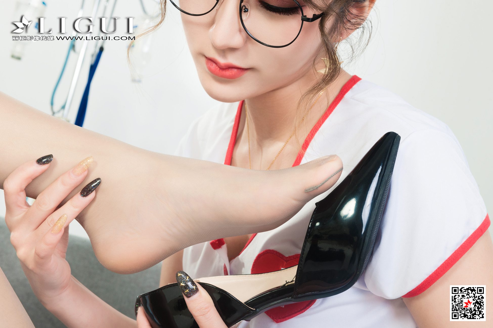 图片[83]-[Ligui丽柜]网络丽人 2021.06.25 Model《双生花-医护情缘》小智贤&汐汐[85+1P] – 速更版-美库