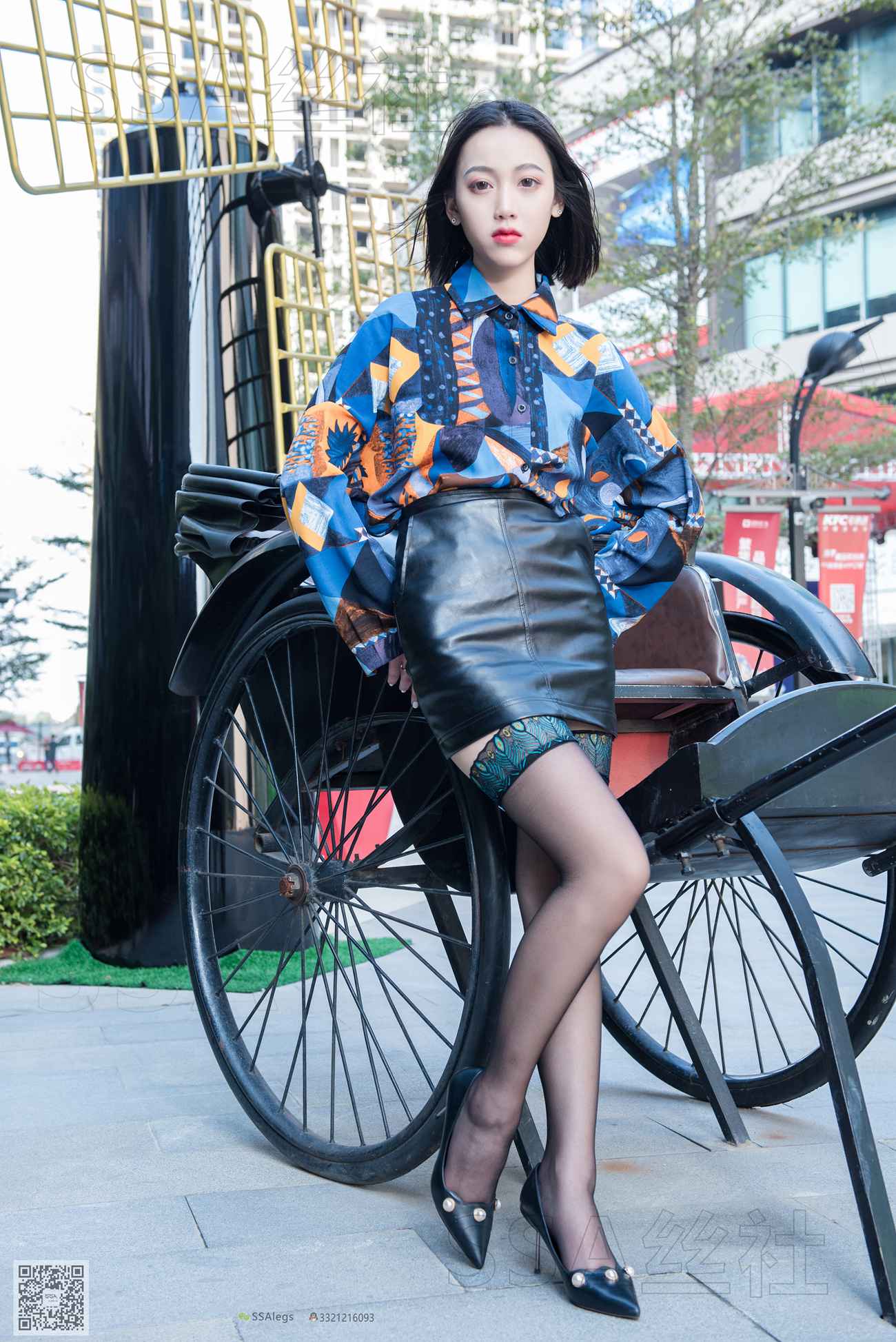 图片[35]-[SSA丝社]超清写真 NO.051 大大 街边盛开的孔雀翎[107P] – 速更版-美库