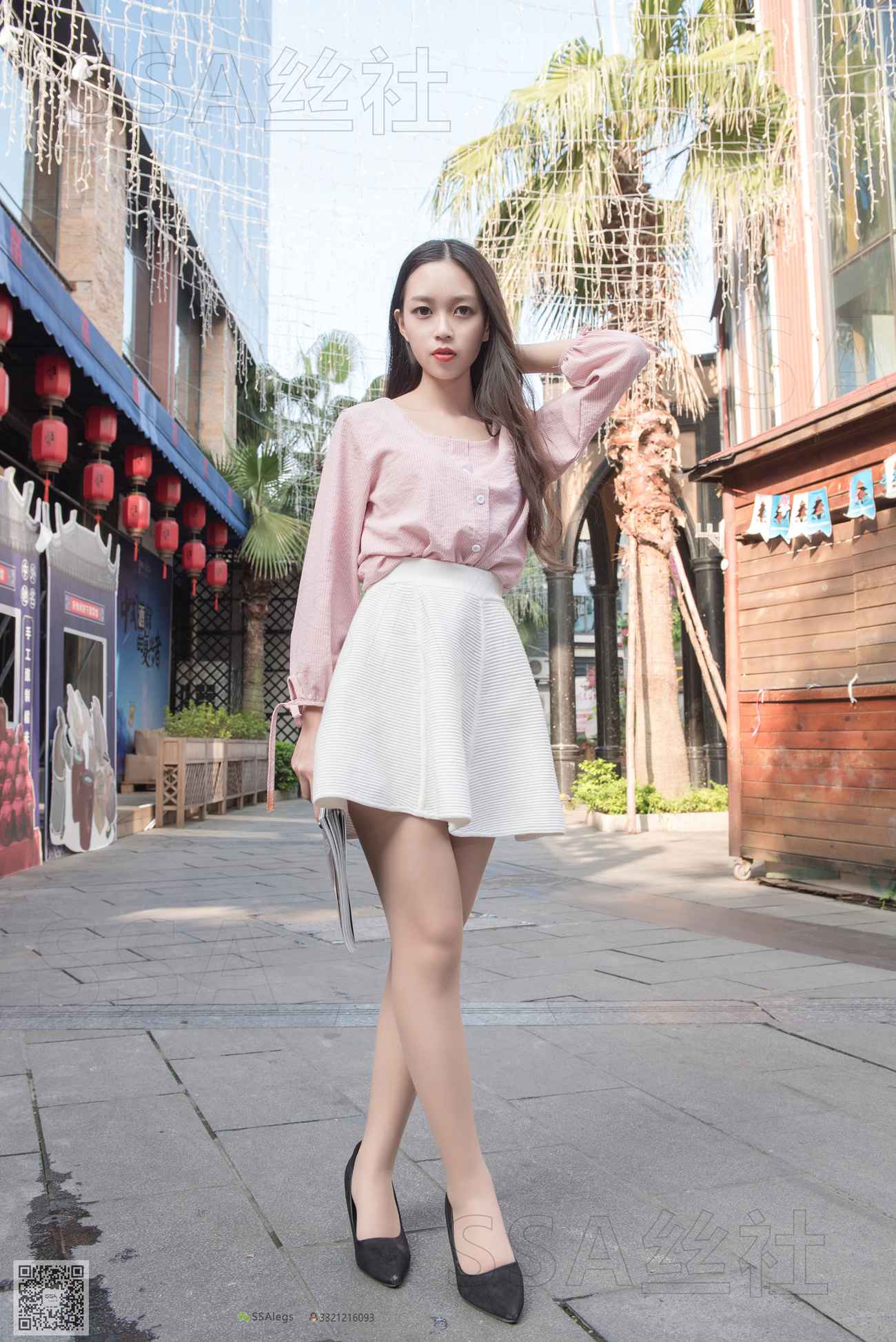 图片[83]-[SSA丝社]超清写真 NO.052 西西 街拍小白裙[120P] – 速更版-美库