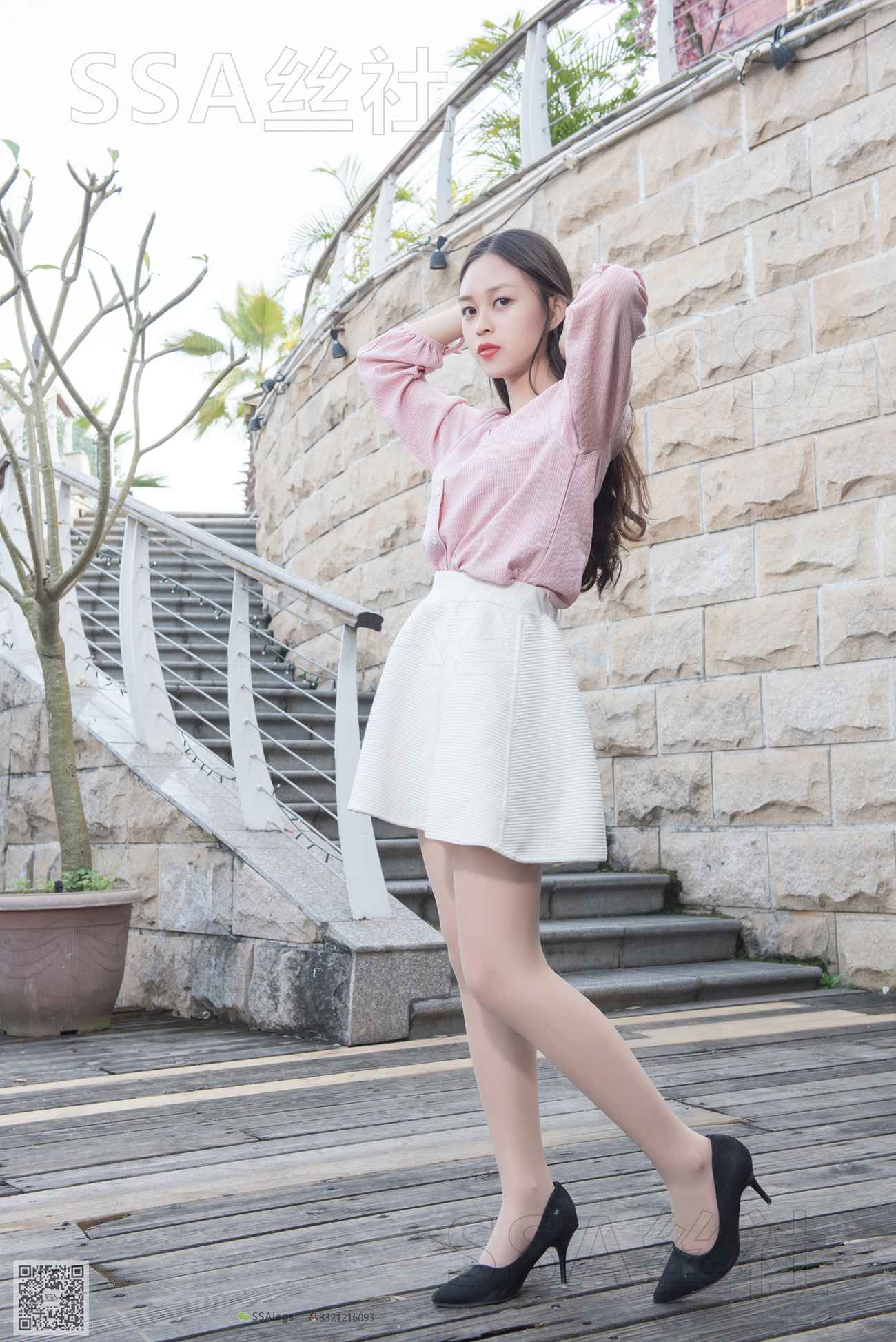 图片[112]-[SSA丝社]超清写真 NO.052 西西 街拍小白裙[120P] – 速更版-美库