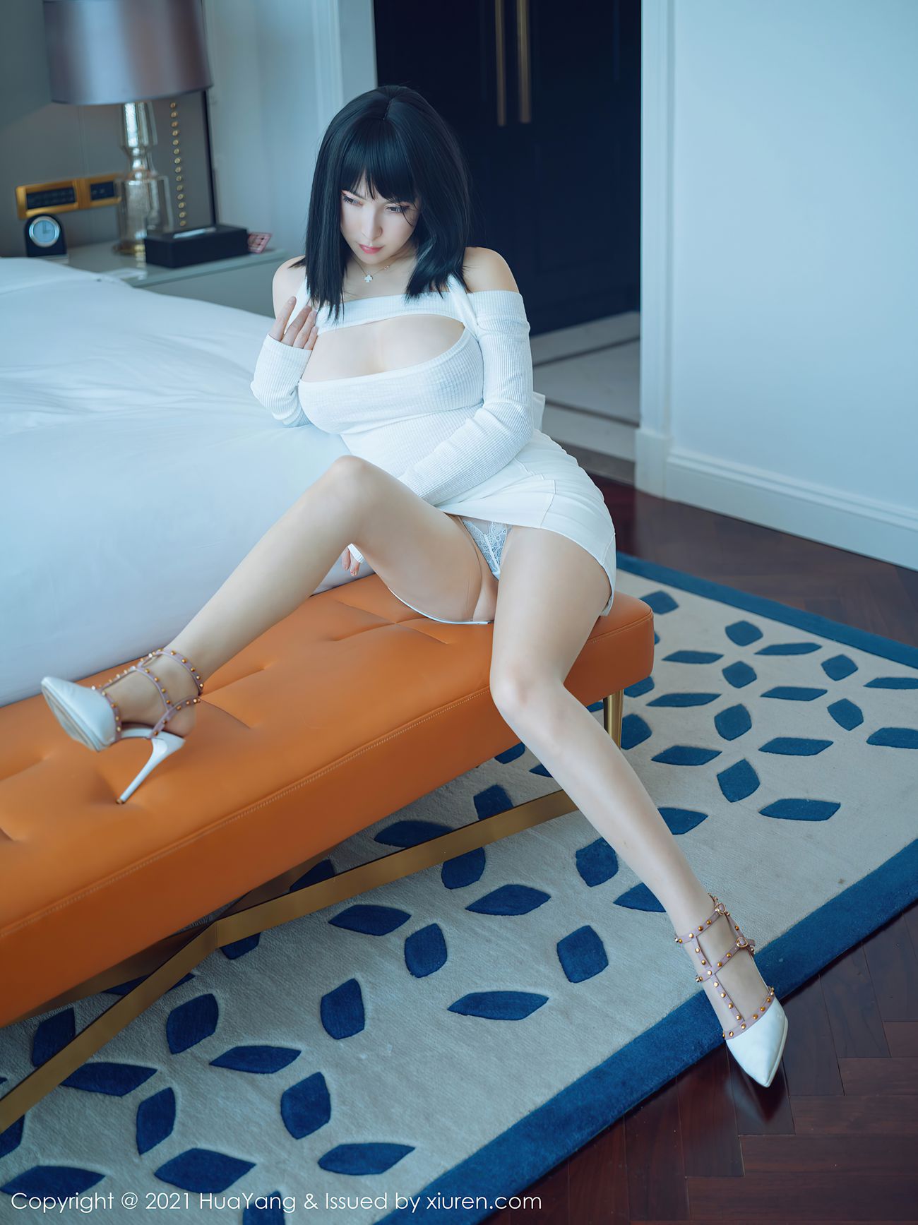 图片[38]-[HuaYang花漾] 2021.03.04 VOL.371 乔漫妮mina [53P] – 速更版-美库