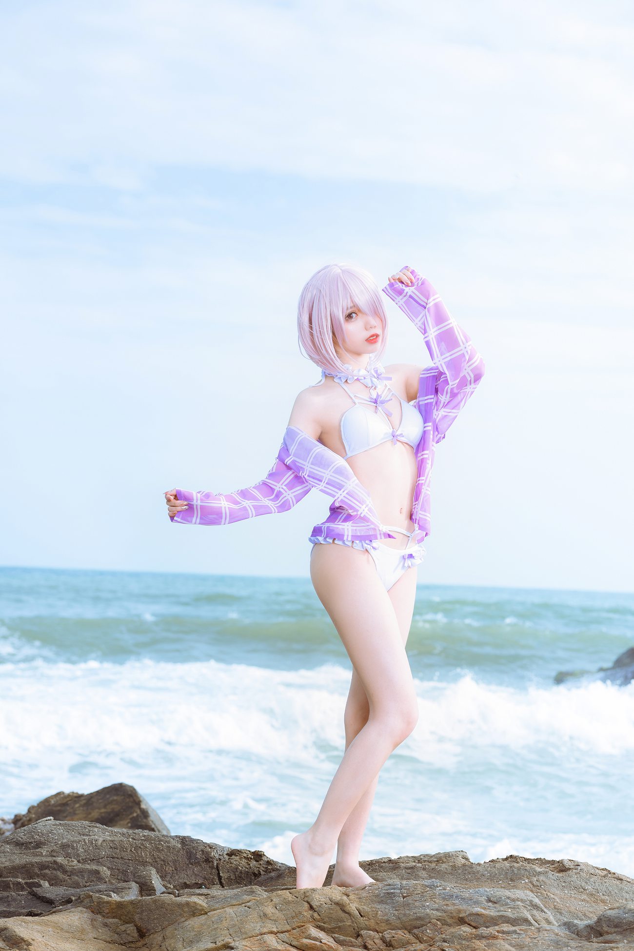 图片[13]-果咩酱w – 海边玛修[35P] – 速更版-美库