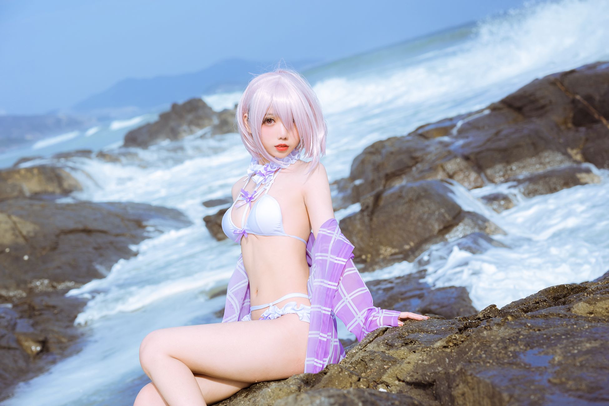 图片[22]-果咩酱w – 海边玛修[35P] – 速更版-美库