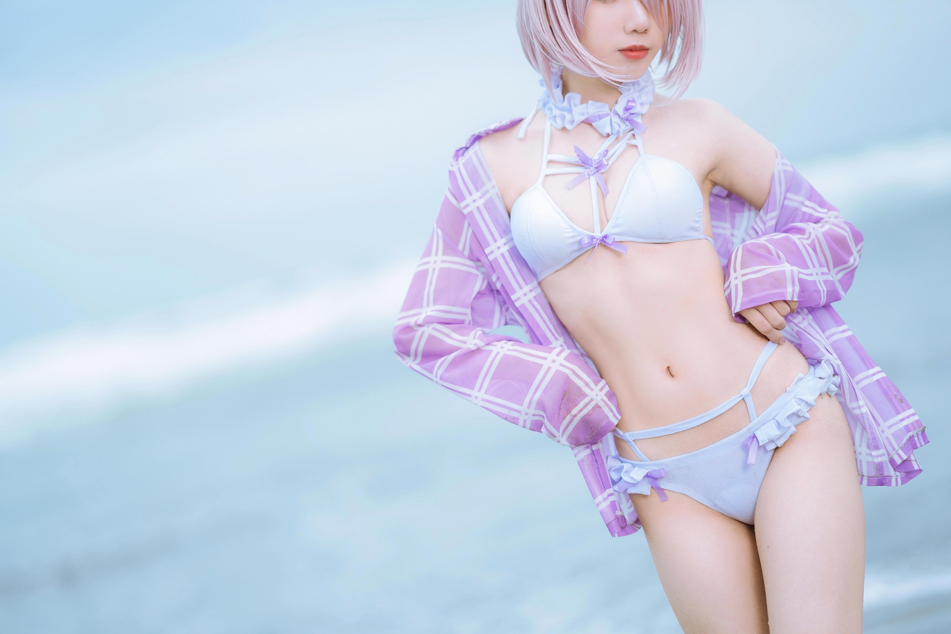 图片[24]-果咩酱w – 海边玛修[35P] – 速更版-美库