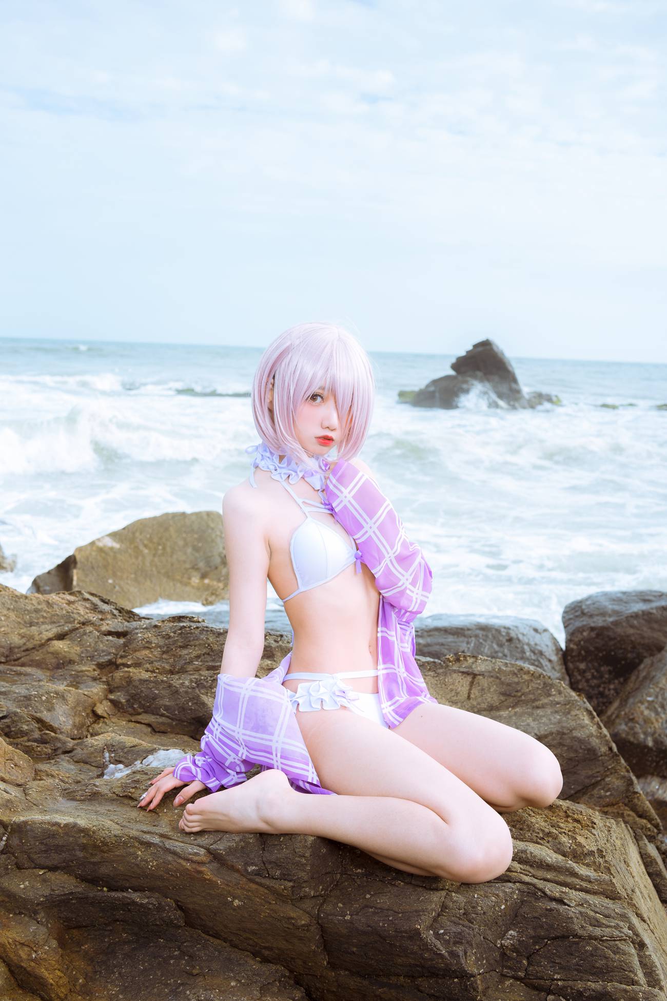 图片[29]-果咩酱w – 海边玛修[35P] – 速更版-美库