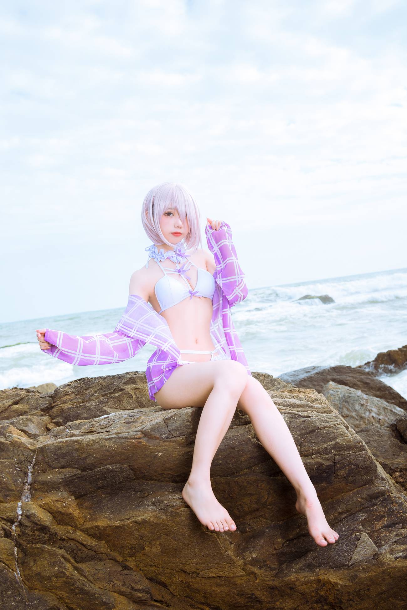 图片[30]-果咩酱w – 海边玛修[35P] – 速更版-美库