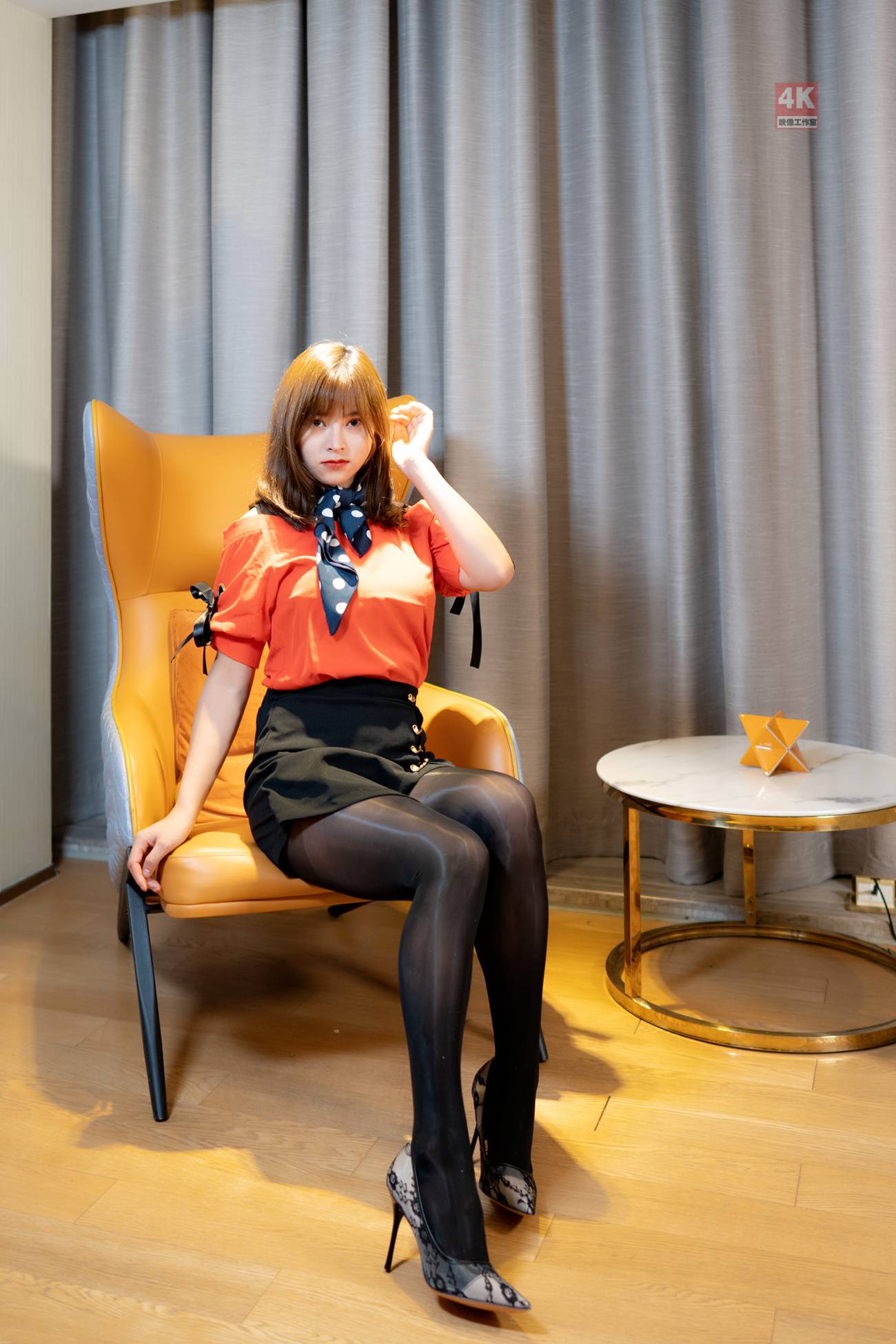 图片[24]-[Ligui丽柜]网络丽人 2021.06.30 Model《复古的两套日式OL》奈沐子[77P] – 速更版-美库