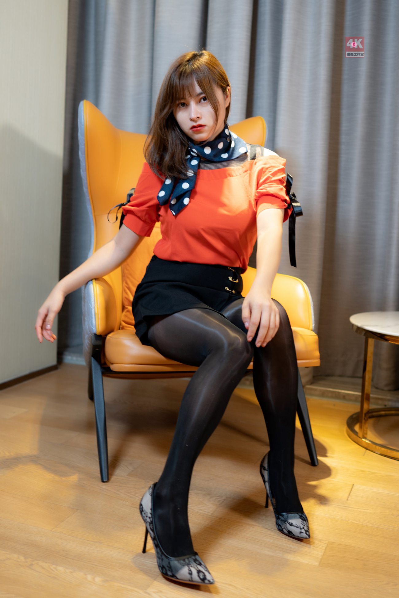 图片[28]-[Ligui丽柜]网络丽人 2021.06.30 Model《复古的两套日式OL》奈沐子[77P] – 速更版-美库