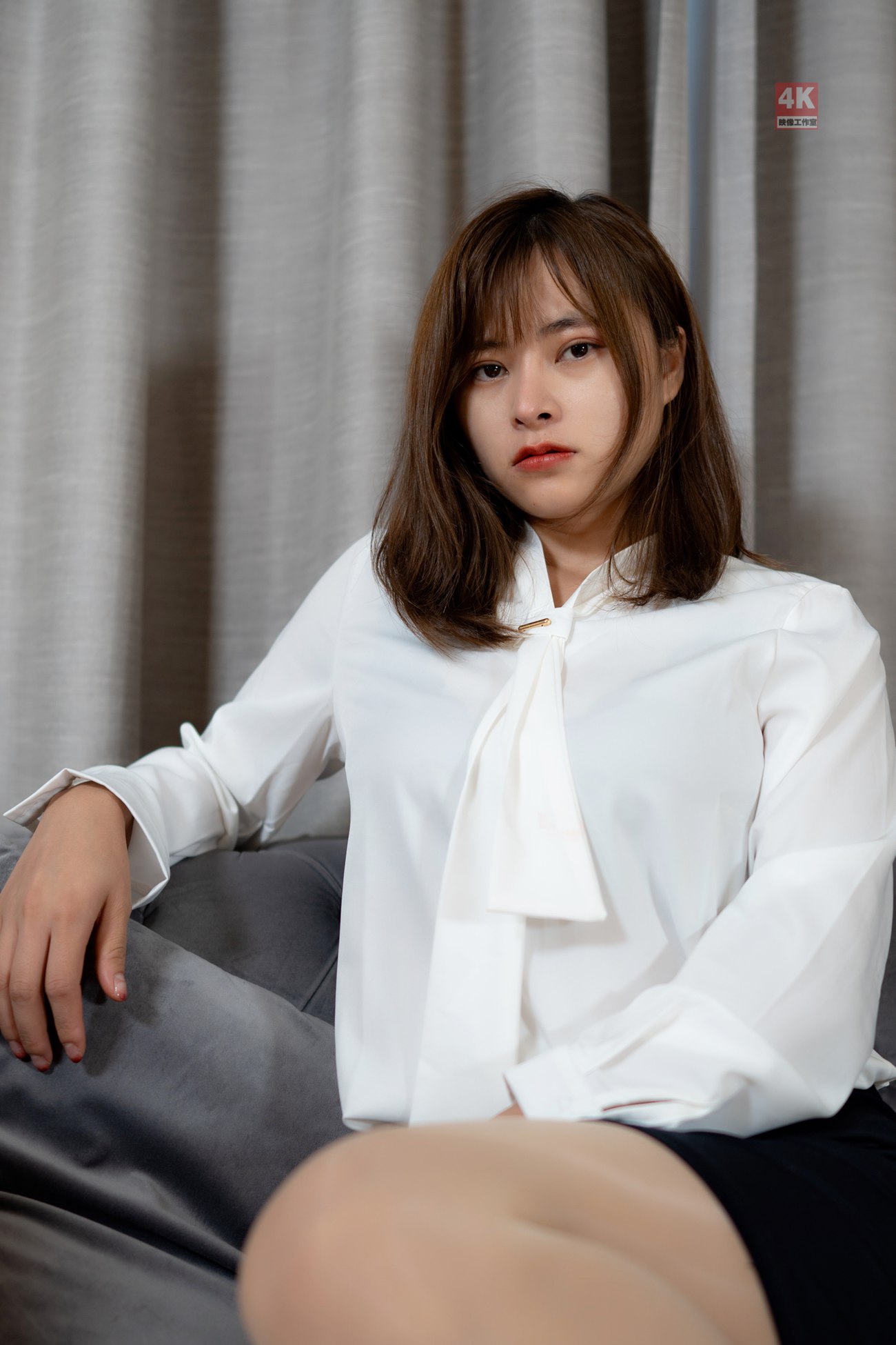 图片[54]-[Ligui丽柜]网络丽人 2021.06.30 Model《复古的两套日式OL》奈沐子[77P] – 速更版-美库