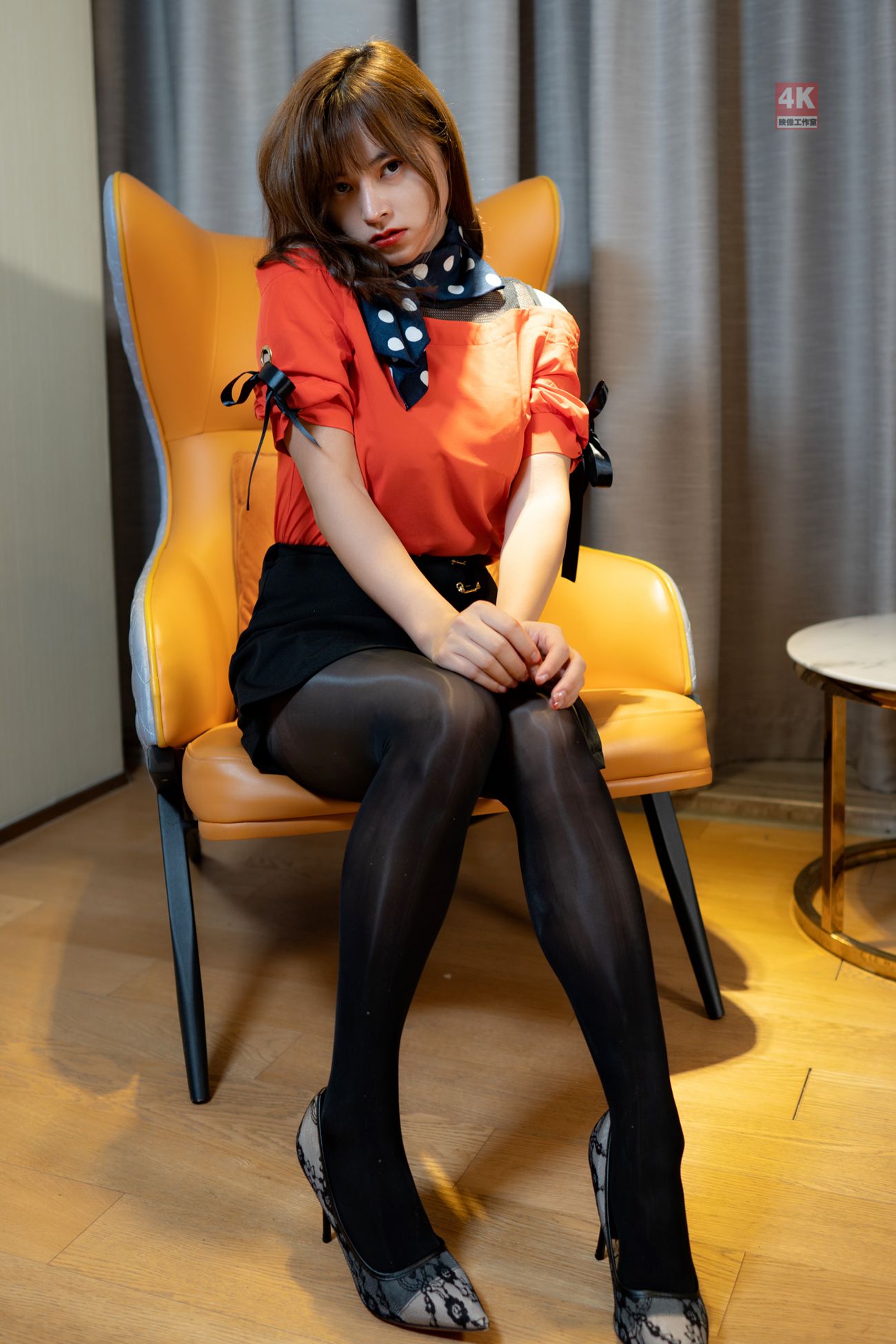 图片[66]-[Ligui丽柜]网络丽人 2021.06.30 Model《复古的两套日式OL》奈沐子[77P] – 速更版-美库