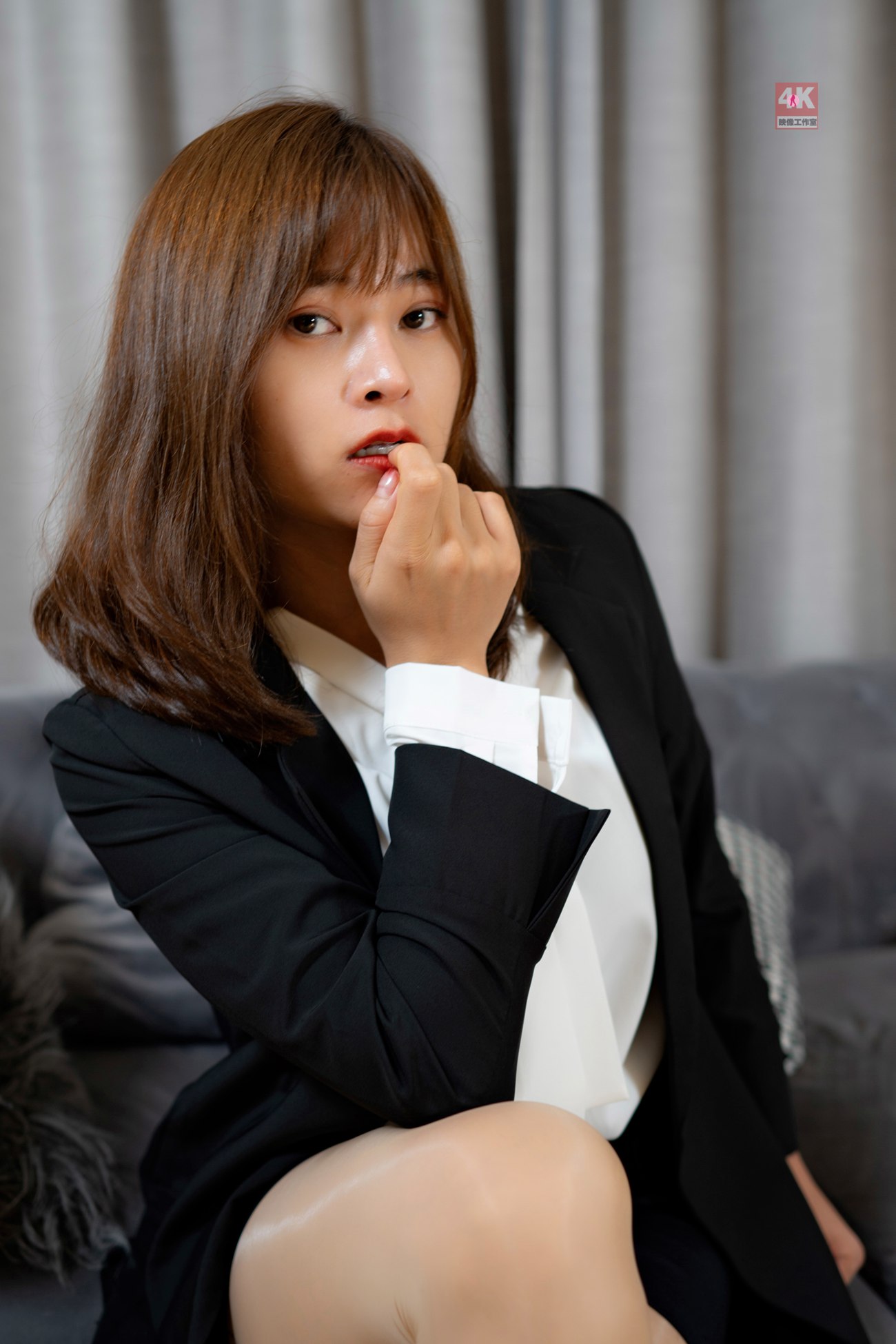 图片[76]-[Ligui丽柜]网络丽人 2021.06.30 Model《复古的两套日式OL》奈沐子[77P] – 速更版-美库