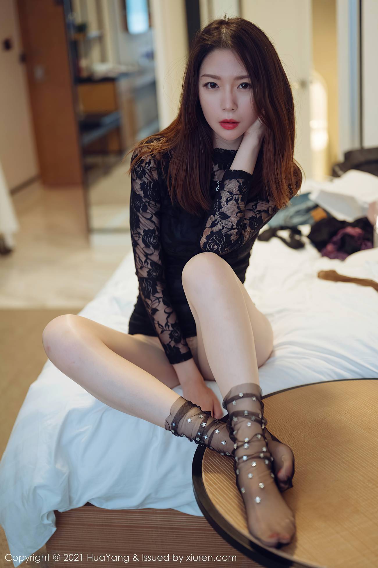 图片[53]-[HuaYang花漾] 2021.04.07 VOL.385 梦心月 [53P] – 速更版-美库