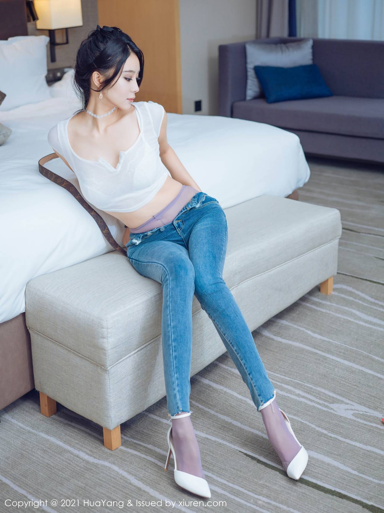 图片[55]-[HuaYang花漾show]2021.05.20 VOL.405 蓝夏Akasha[56+1P] – 速更版-美库