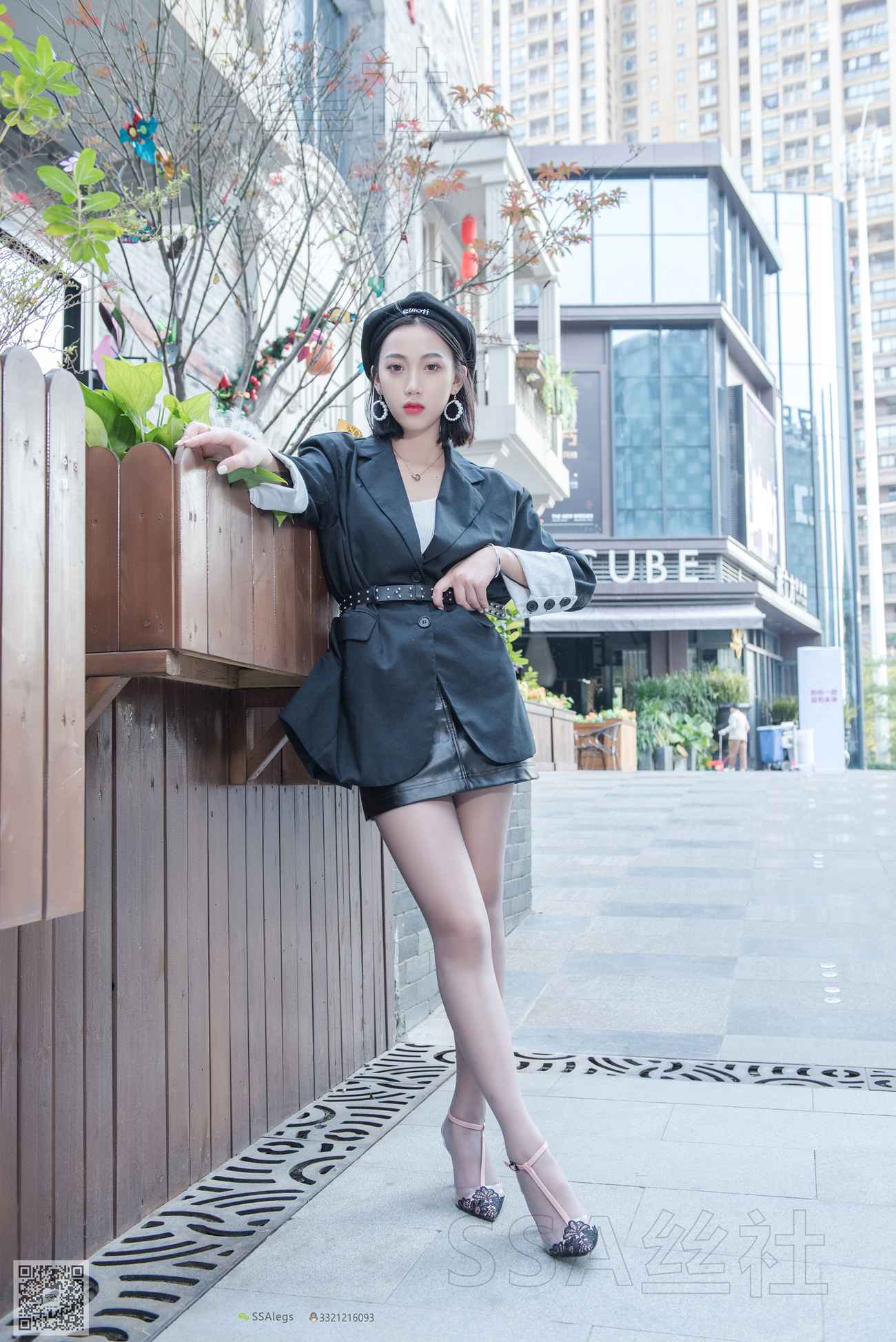 图片[14]-[SSA丝社]超清写真 NO.056 大大 穿灰丝的一天[120P] – 速更版-美库