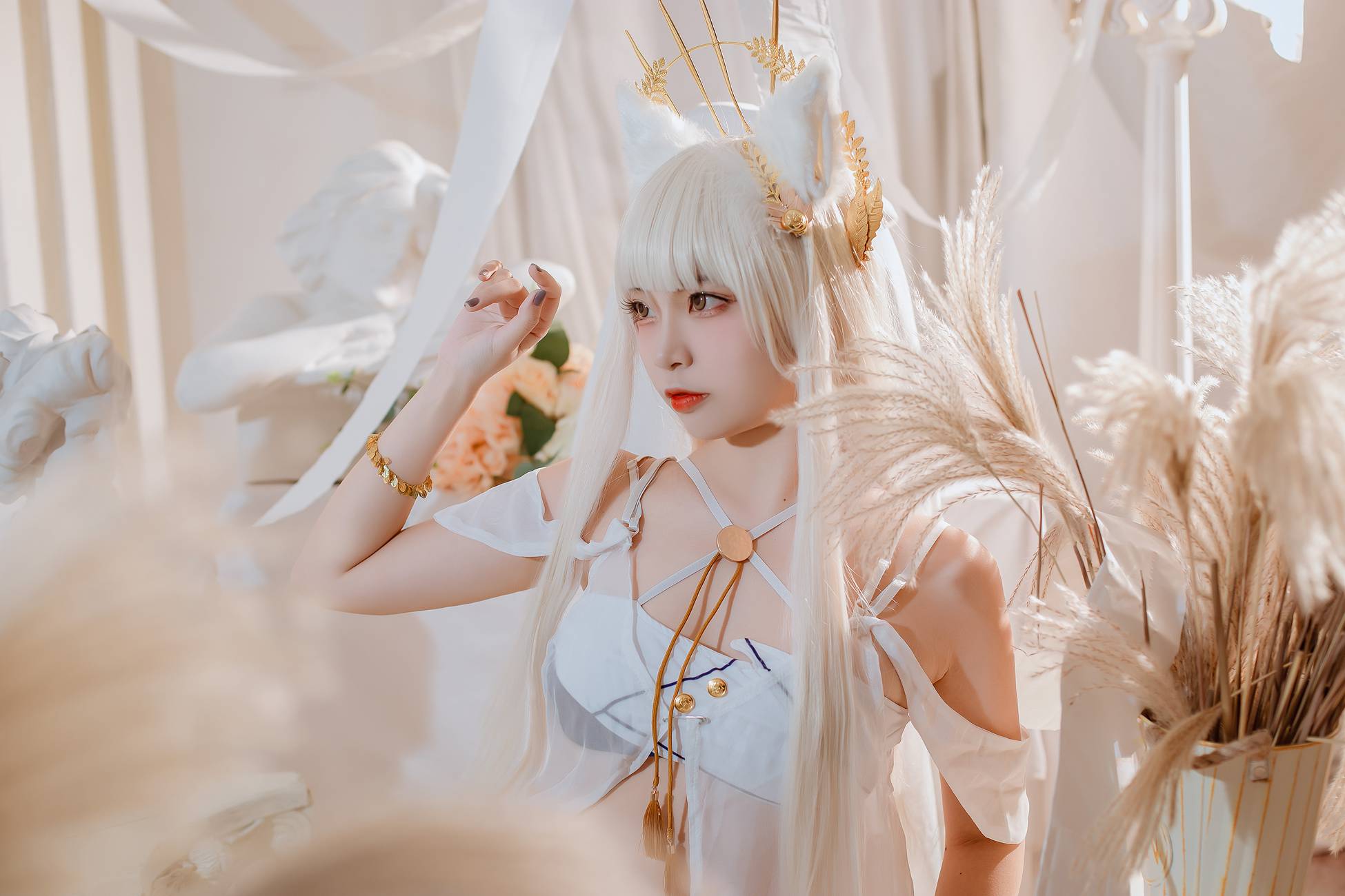 图片[12]-二佐Nisa – 方舟白金泳装[16P] – 速更版-美库