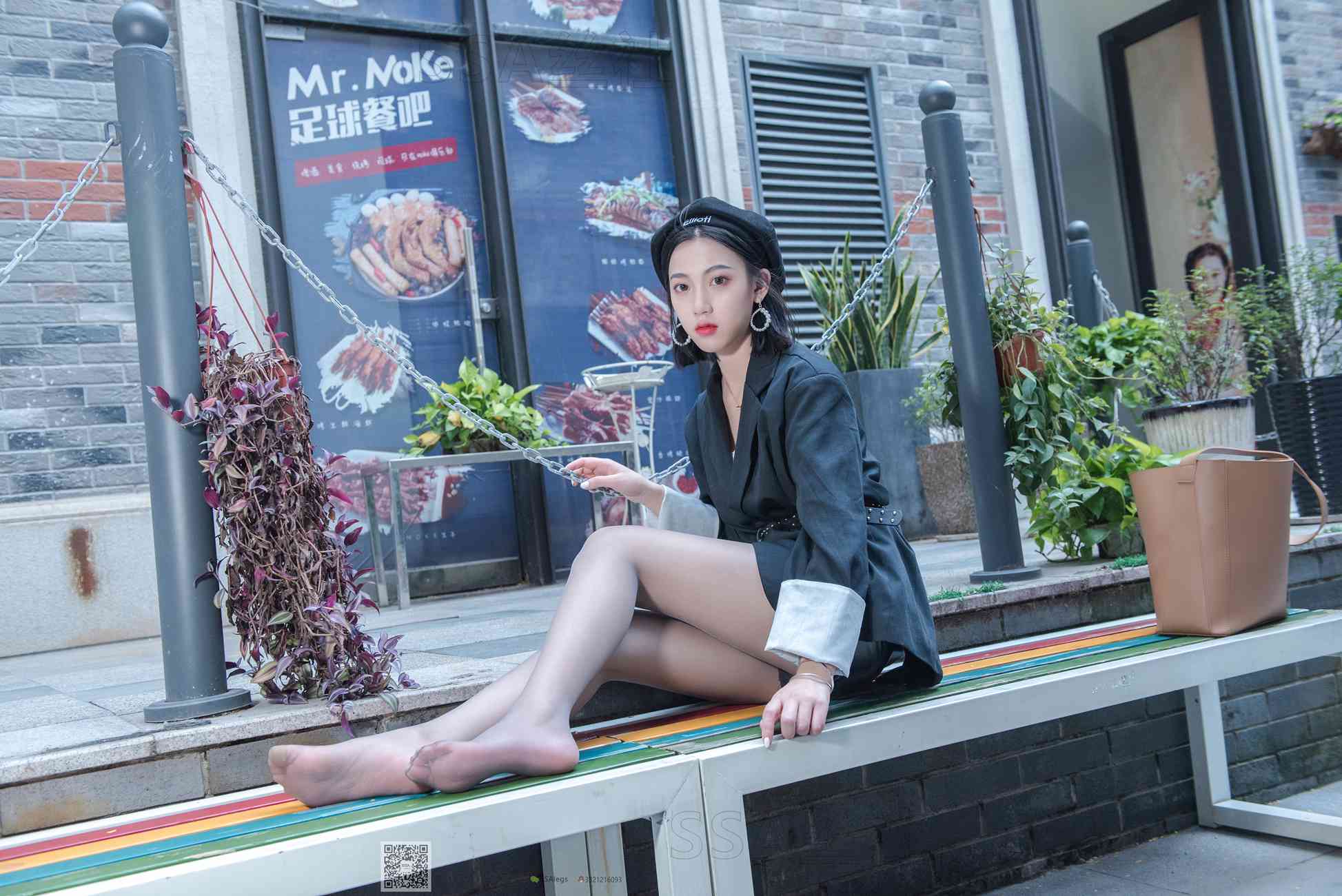 图片[44]-[SSA丝社]超清写真 NO.056 大大 穿灰丝的一天[120P] – 速更版-美库