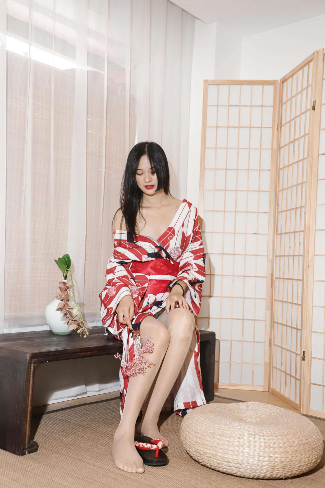 图片[47]-[SiHua思话]SJ034 橙子 一丝倾城[50P] – 速更版-美库