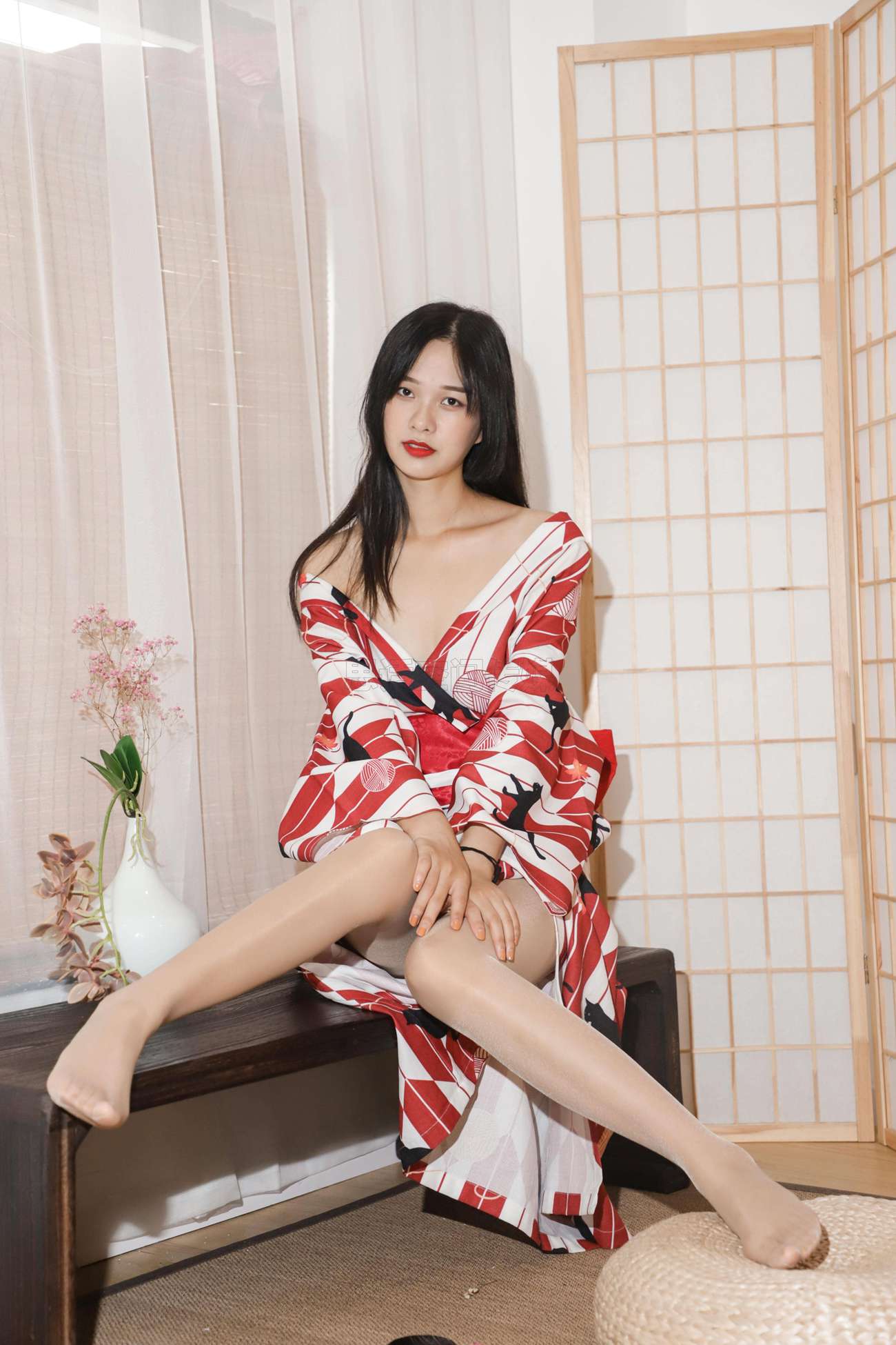 图片[48]-[SiHua思话]SJ034 橙子 一丝倾城[50P] – 速更版-美库