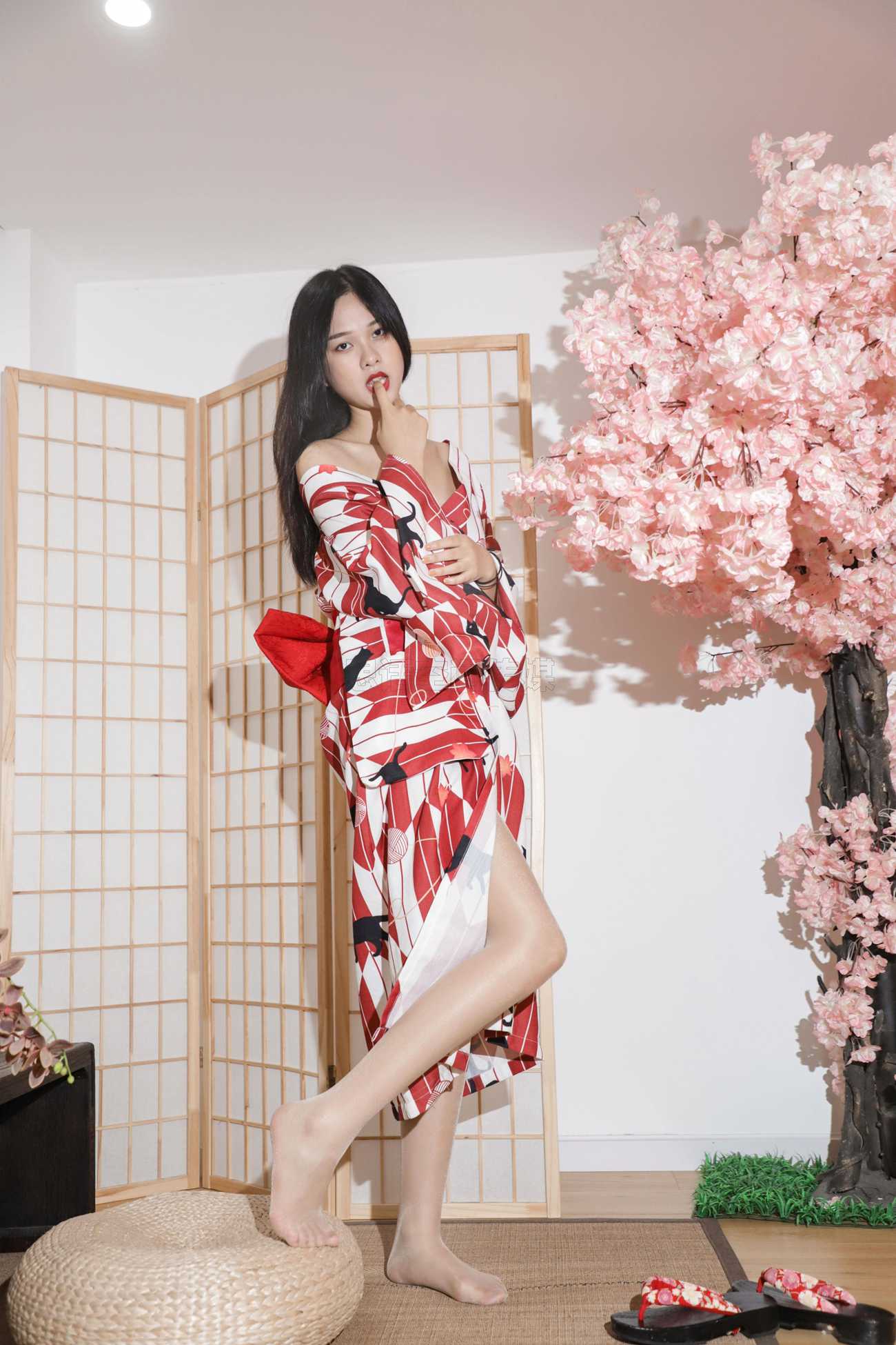 图片[50]-[SiHua思话]SJ034 橙子 一丝倾城[50P] – 速更版-美库