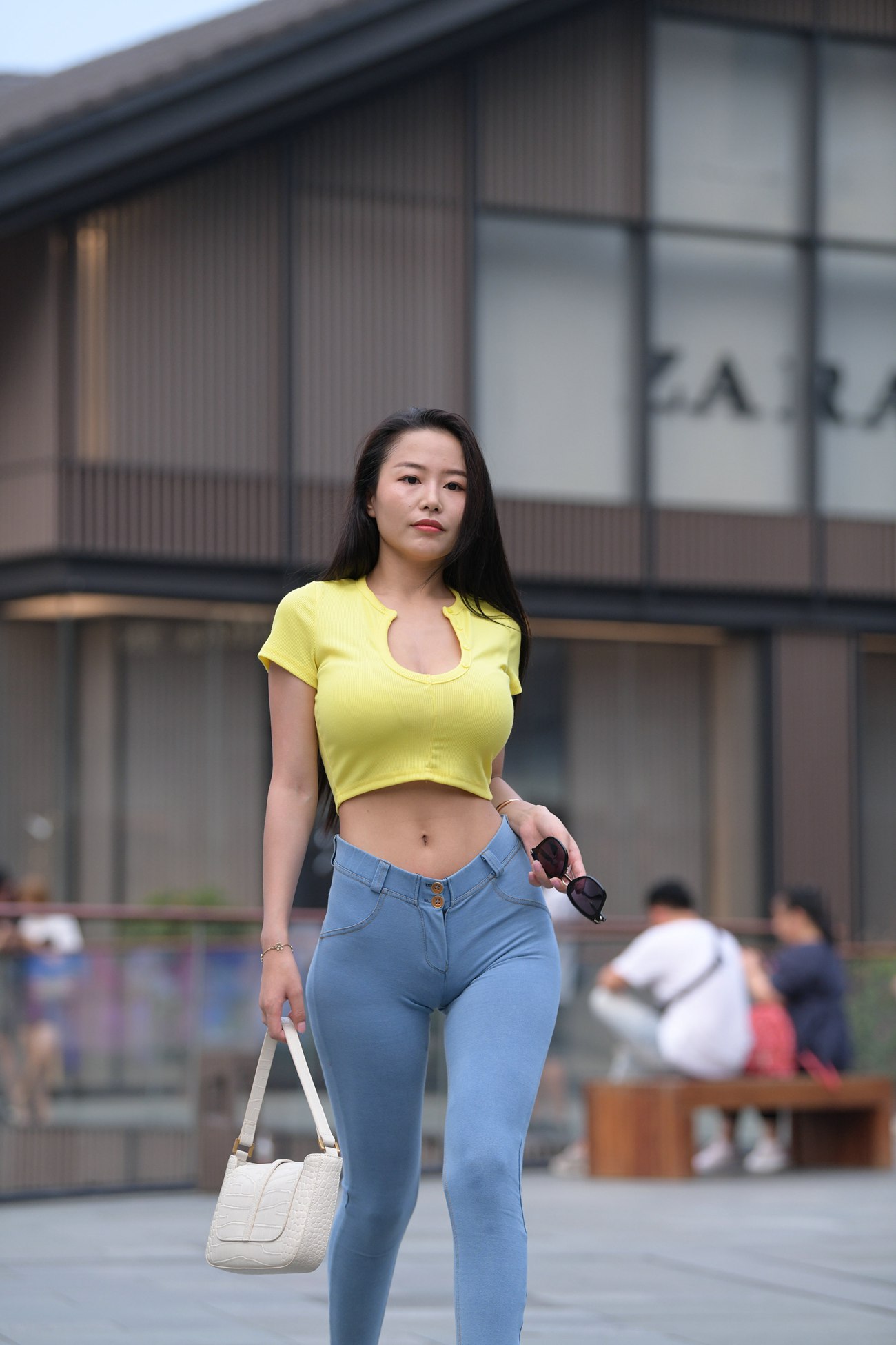 唯美街拍 NO.272 极品性感紧身牛仔美女 2 [86P] - 速更版-绅士图
