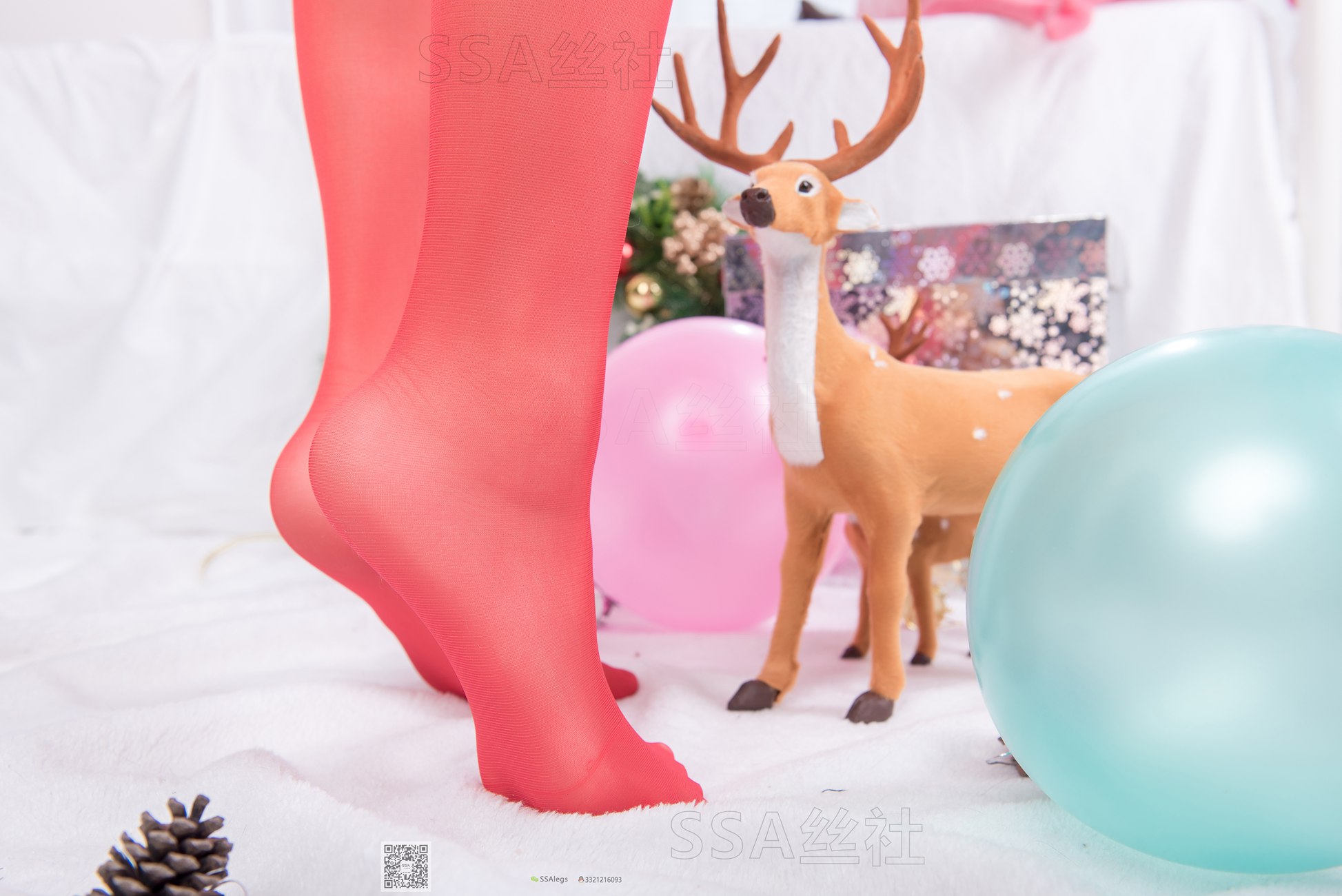 图片[23]-[SSA丝社]超清写真 NO.057 大大 红色圣诞节[130P] – 速更版-美库