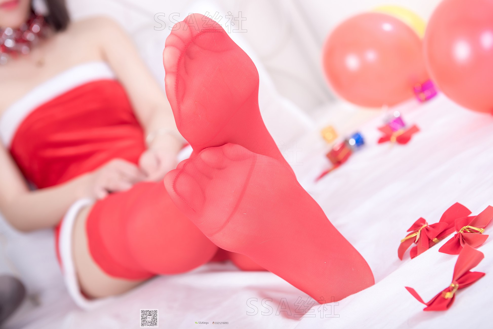 图片[68]-[SSA丝社]超清写真 NO.057 大大 红色圣诞节[130P] – 速更版-美库