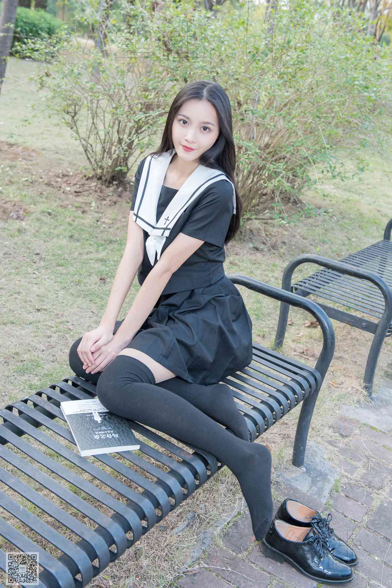 图片[36]-[SSA丝社]超清写真 NO.060 君君 JK制服游公园[111P] – 速更版-美库