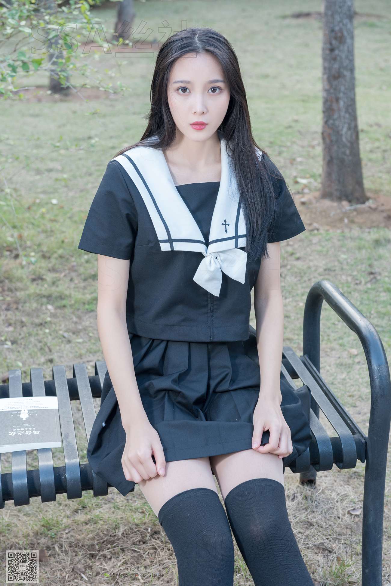 图片[45]-[SSA丝社]超清写真 NO.060 君君 JK制服游公园[111P] – 速更版-美库