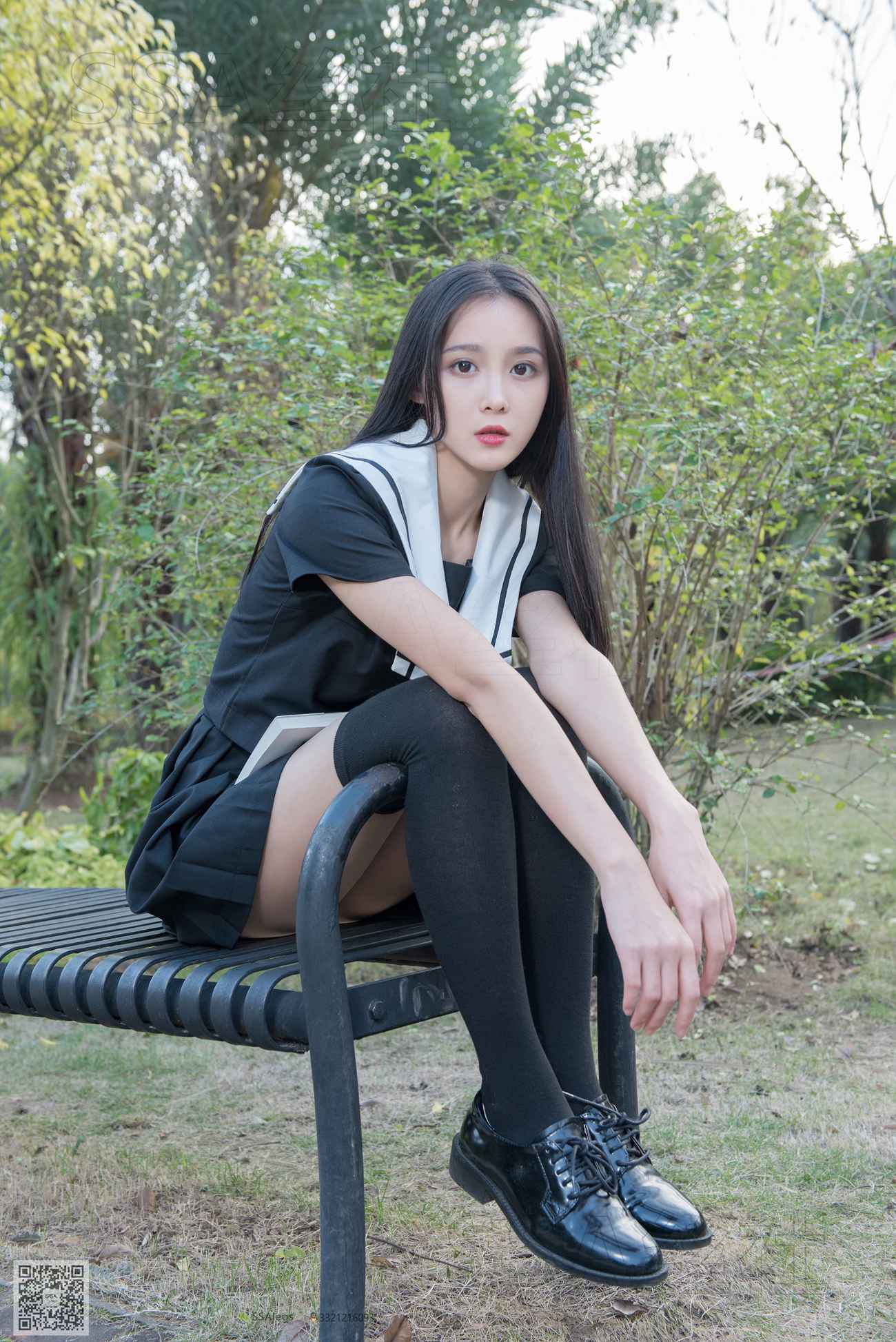 图片[48]-[SSA丝社]超清写真 NO.060 君君 JK制服游公园[111P] – 速更版-美库