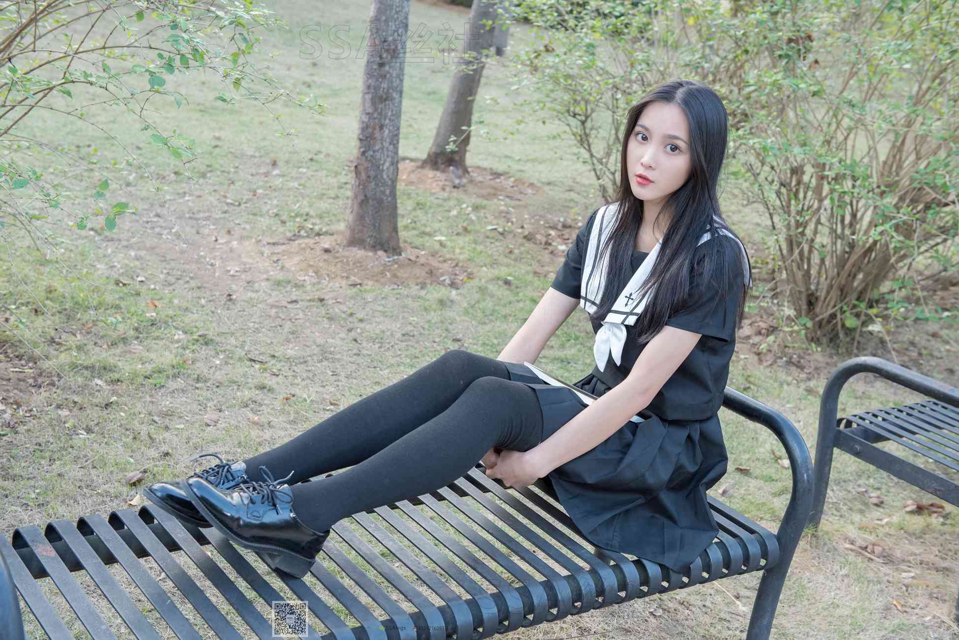 图片[57]-[SSA丝社]超清写真 NO.060 君君 JK制服游公园[111P] – 速更版-美库