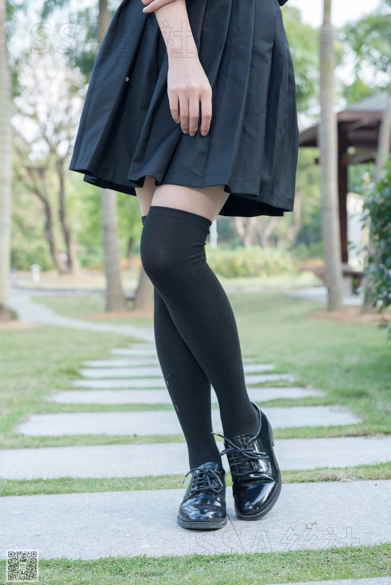图片[61]-[SSA丝社]超清写真 NO.060 君君 JK制服游公园[111P] – 速更版-美库