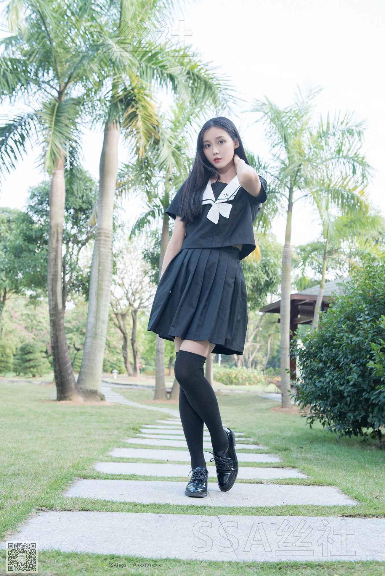 图片[62]-[SSA丝社]超清写真 NO.060 君君 JK制服游公园[111P] – 速更版-美库