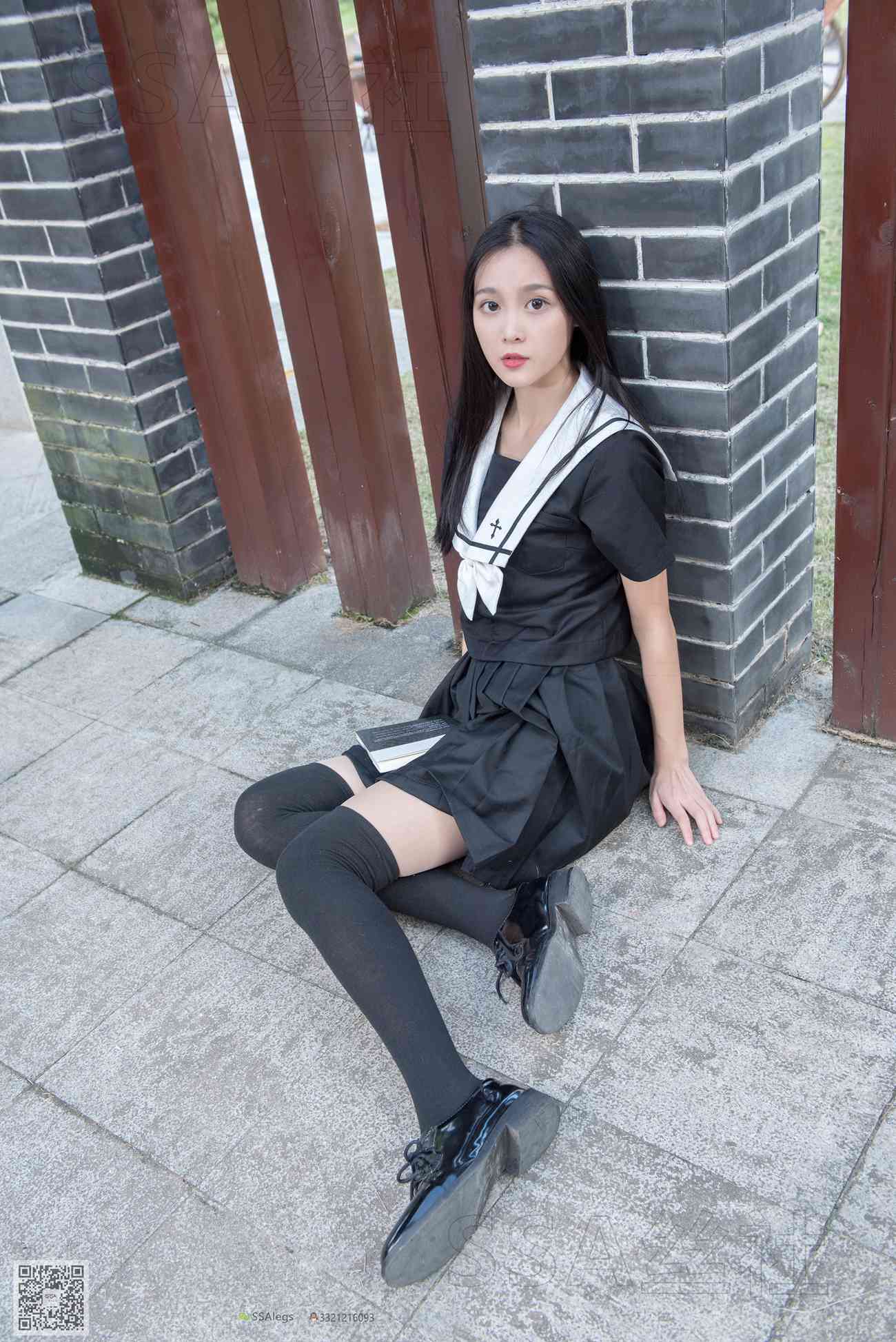 图片[68]-[SSA丝社]超清写真 NO.060 君君 JK制服游公园[111P] – 速更版-美库