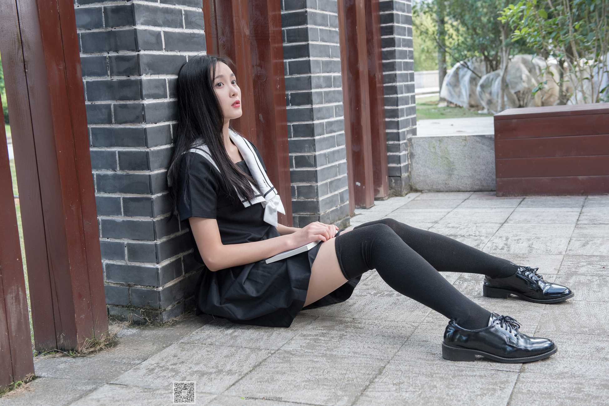 图片[77]-[SSA丝社]超清写真 NO.060 君君 JK制服游公园[111P] – 速更版-美库