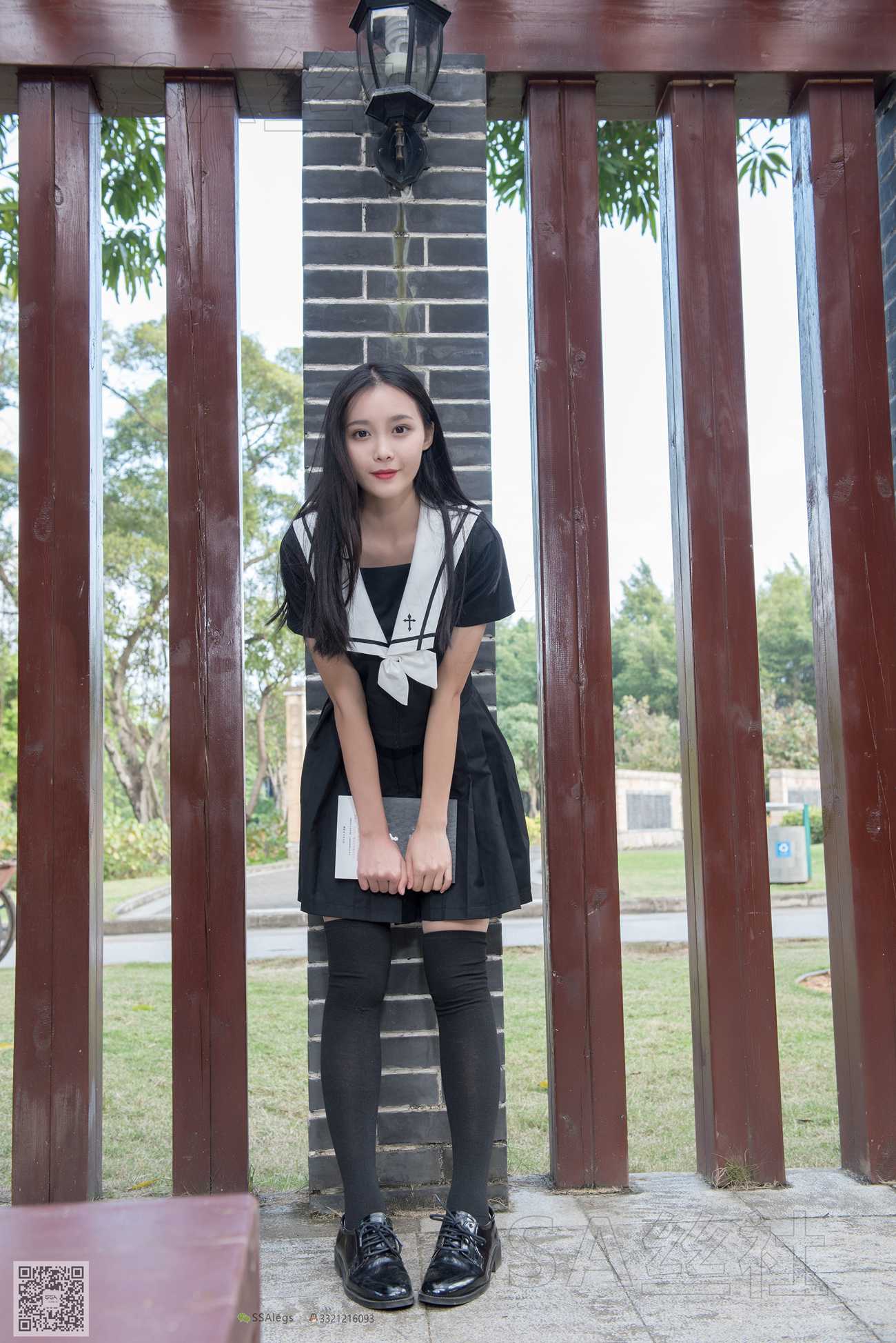 图片[79]-[SSA丝社]超清写真 NO.060 君君 JK制服游公园[111P] – 速更版-美库