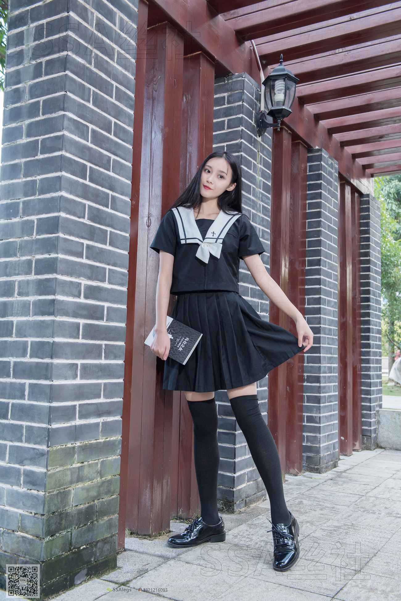 图片[87]-[SSA丝社]超清写真 NO.060 君君 JK制服游公园[111P] – 速更版-美库