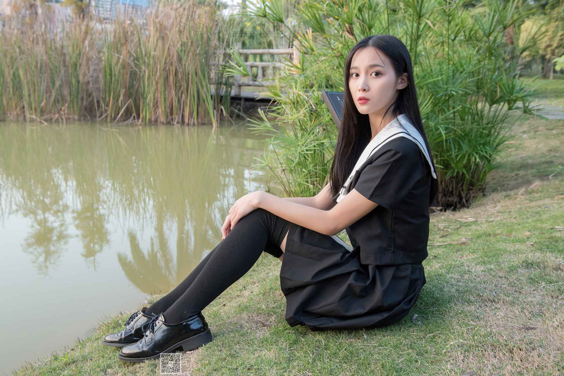 图片[102]-[SSA丝社]超清写真 NO.060 君君 JK制服游公园[111P] – 速更版-美库