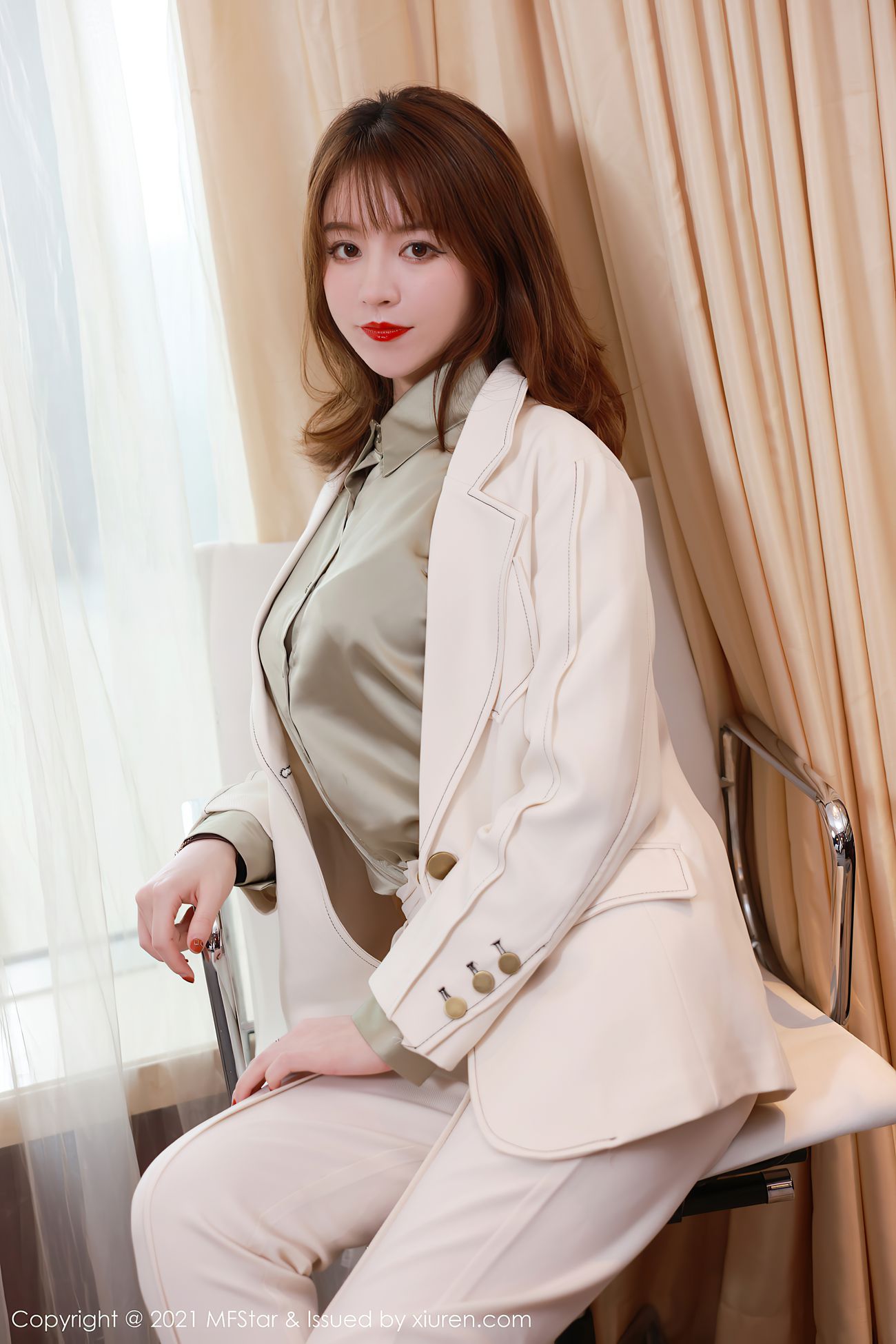 图片[42]-[MFStar模范学苑] 2021.04.23 Vol.485 yoo优优 [46P] – 速更版-美库