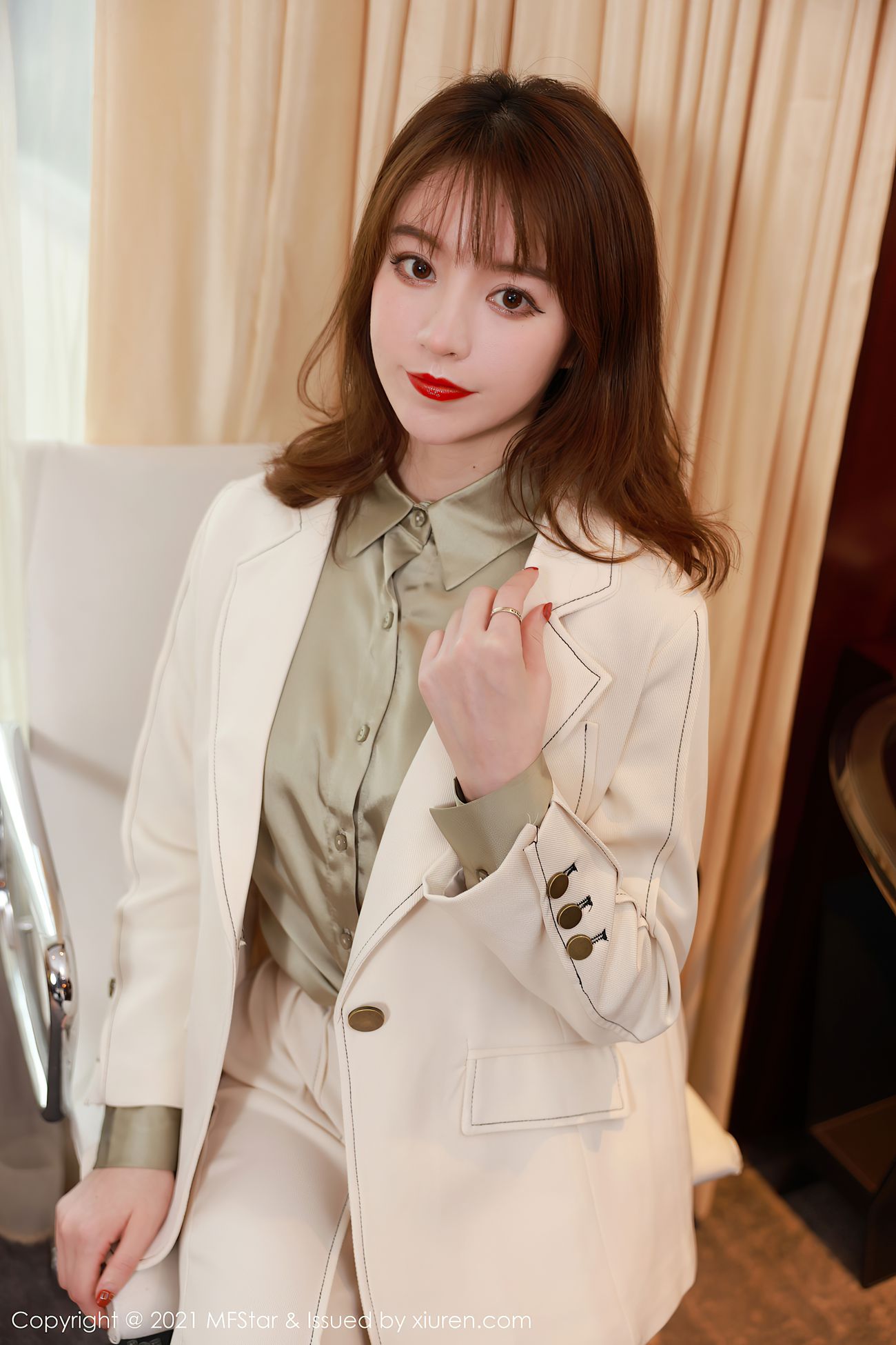 图片[43]-[MFStar模范学苑] 2021.04.23 Vol.485 yoo优优 [46P] – 速更版-美库