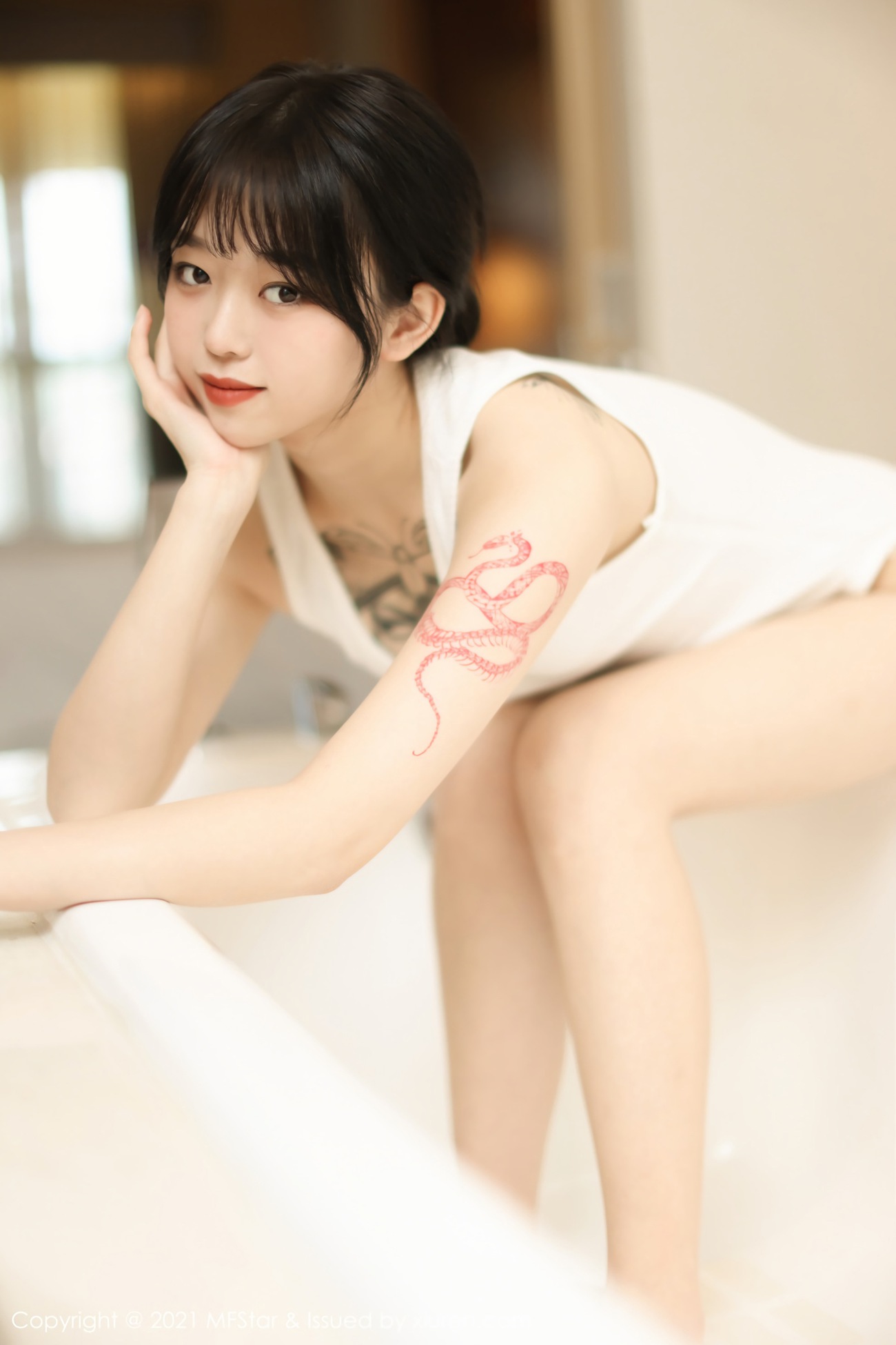 图片[43]-[MFStar模范学苑] 2021.05.17 Vol.496 奶瓶子 [49P] – 速更版-美库