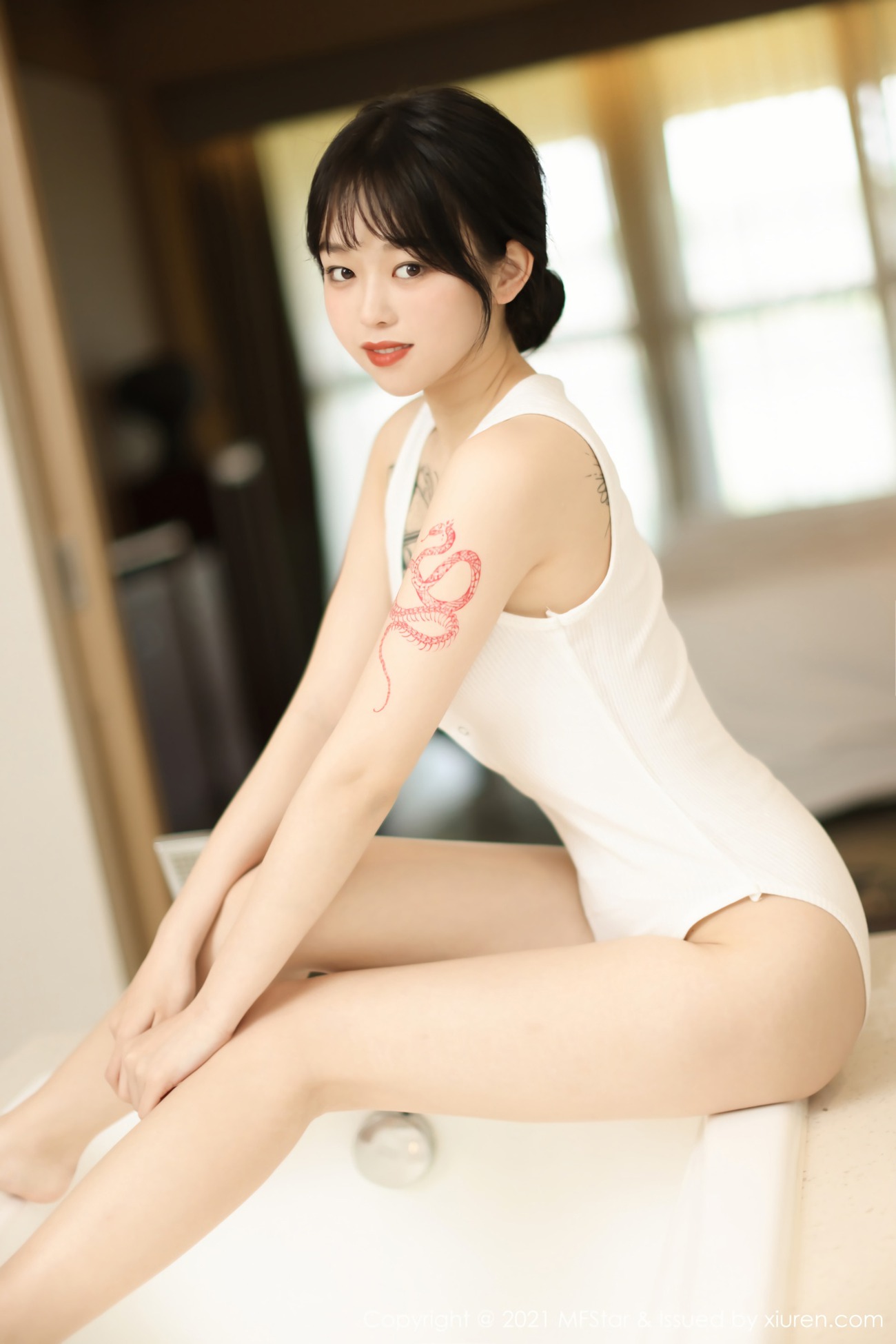 图片[44]-[MFStar模范学苑] 2021.05.17 Vol.496 奶瓶子 [49P] – 速更版-美库