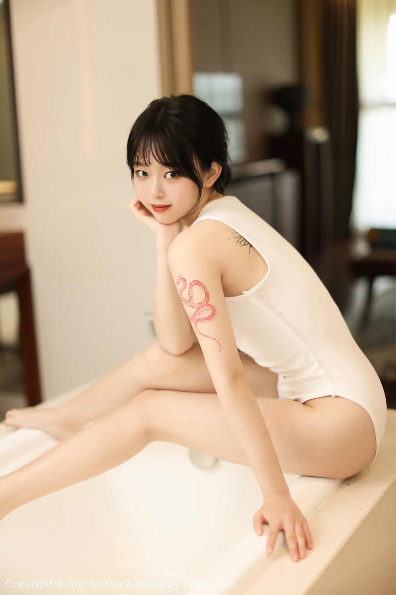 图片[45]-[MFStar模范学苑] 2021.05.17 Vol.496 奶瓶子 [49P] – 速更版-美库