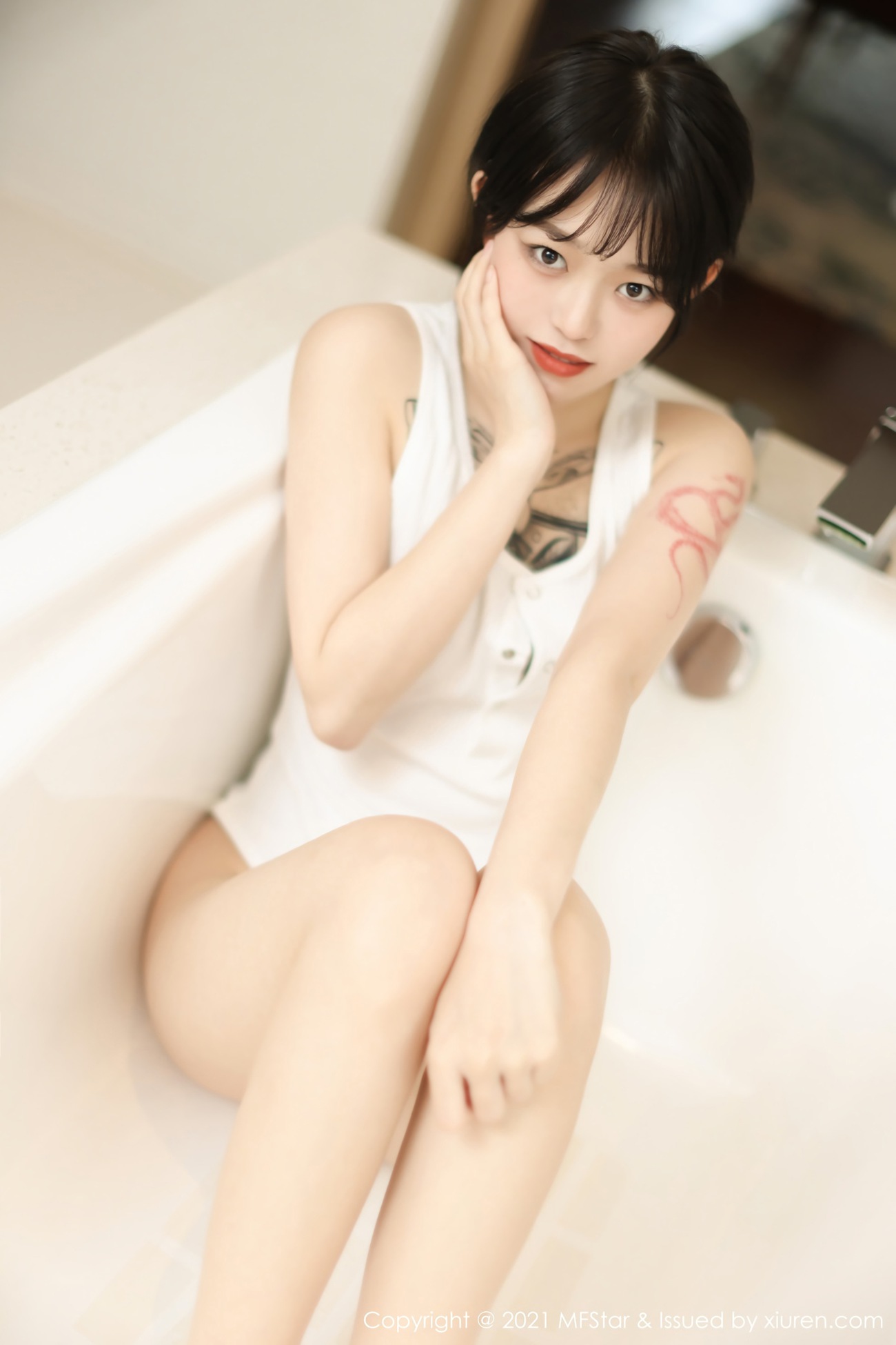 图片[49]-[MFStar模范学苑] 2021.05.17 Vol.496 奶瓶子 [49P] – 速更版-美库