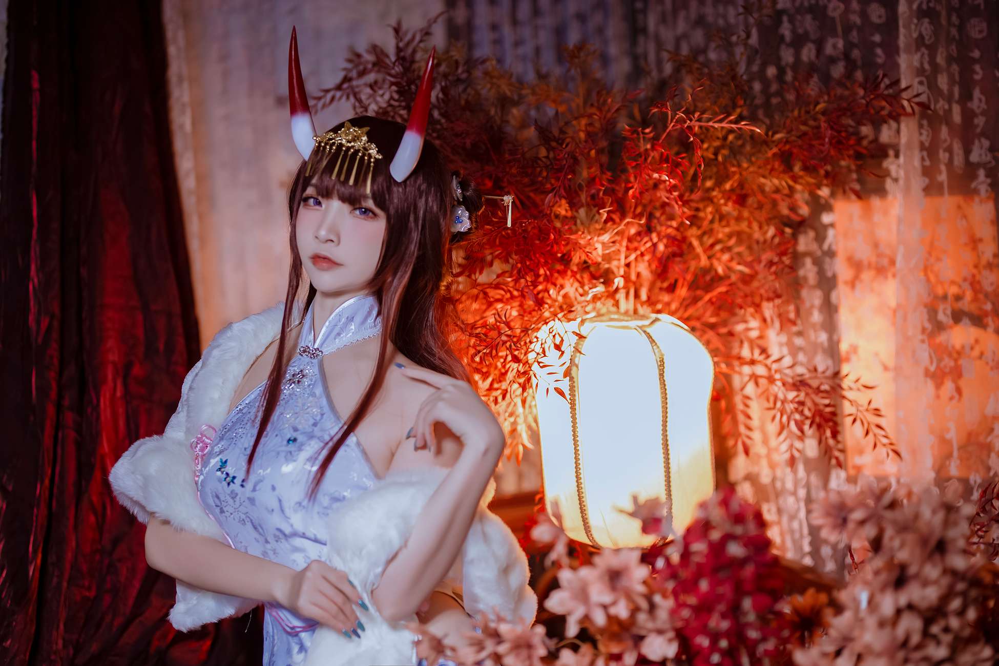 图片[13]-二佐Nisa – 碧蓝航线 能代旗袍[18P／120MB] – 速更版-美库