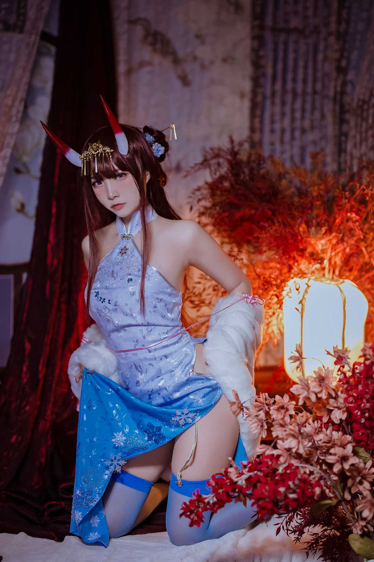 图片[14]-二佐Nisa – 碧蓝航线 能代旗袍[18P／120MB] – 速更版-美库