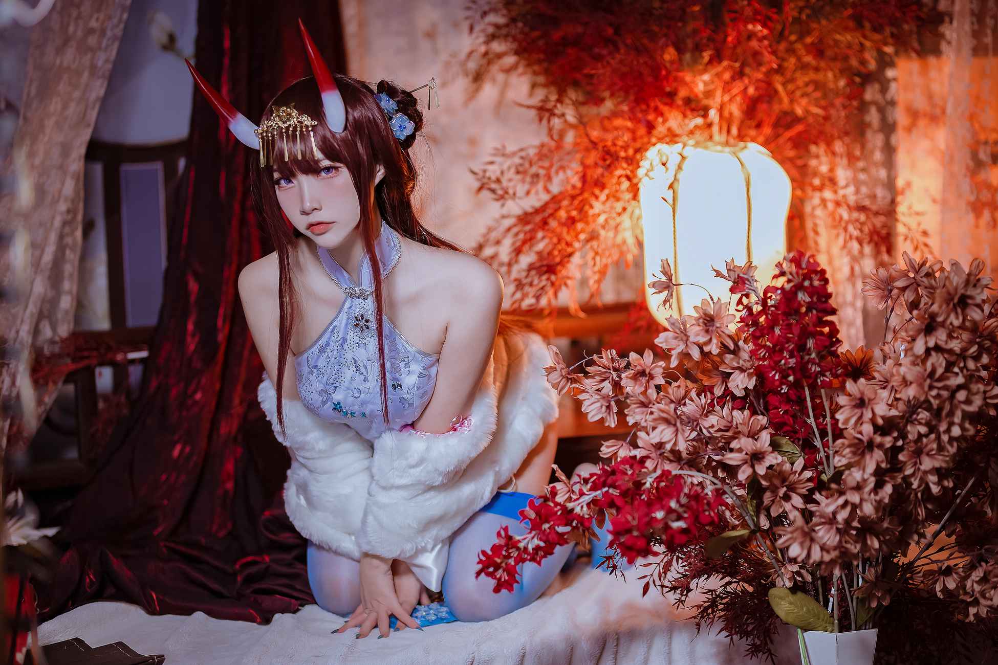 图片[15]-二佐Nisa – 碧蓝航线 能代旗袍[18P／120MB] – 速更版-美库