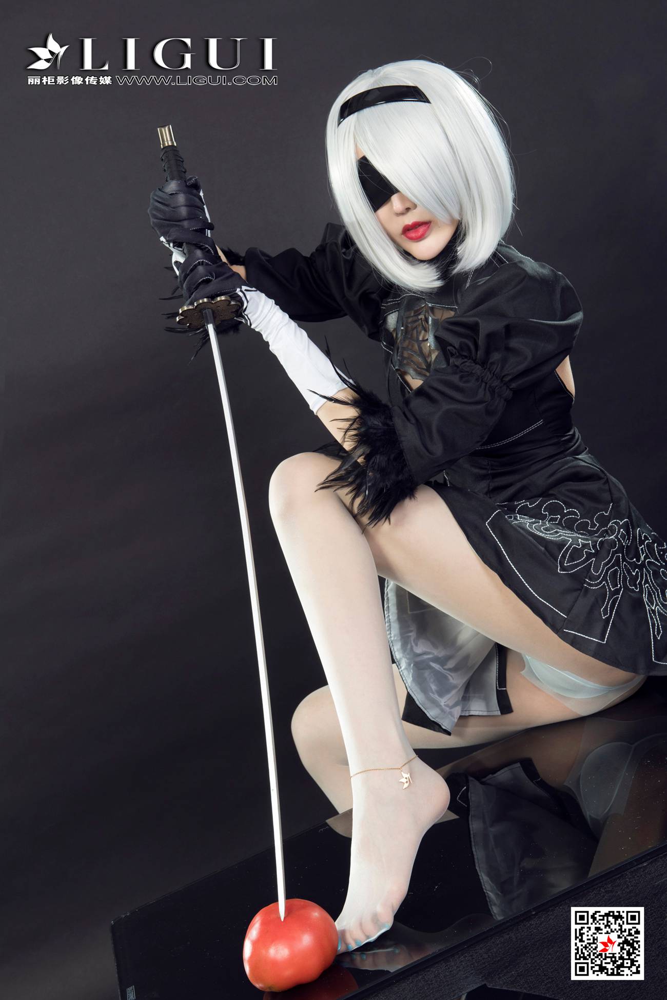 图片[21]-[Ligui丽柜]网络丽人 2021.06.30 Model《欲望尼尔》凉儿 [58+1P] – 速更版-美库