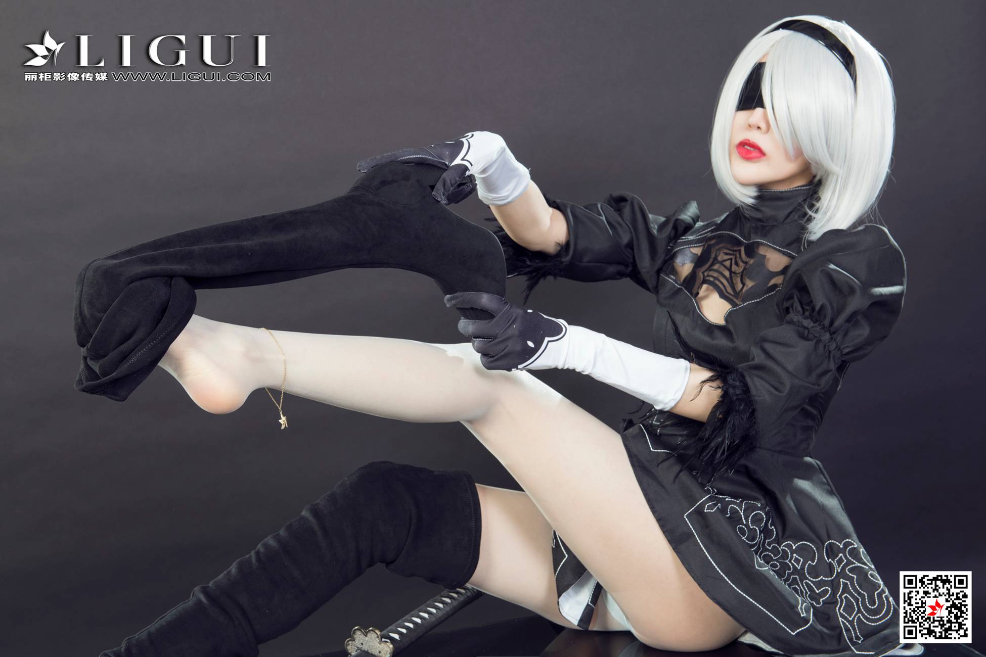 图片[32]-[Ligui丽柜]网络丽人 2021.06.30 Model《欲望尼尔》凉儿 [58+1P] – 速更版-美库